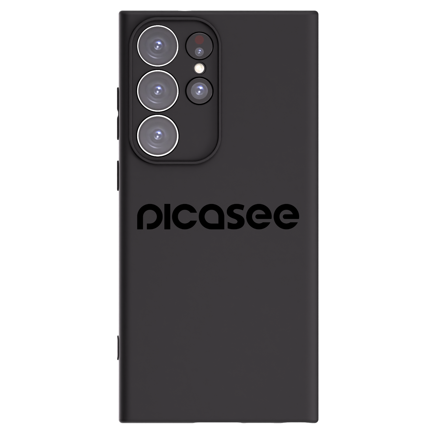 Picasee silikonový černý obal pro Samsung Galaxy S23 Ultra 5G - Picasee - new logo - black