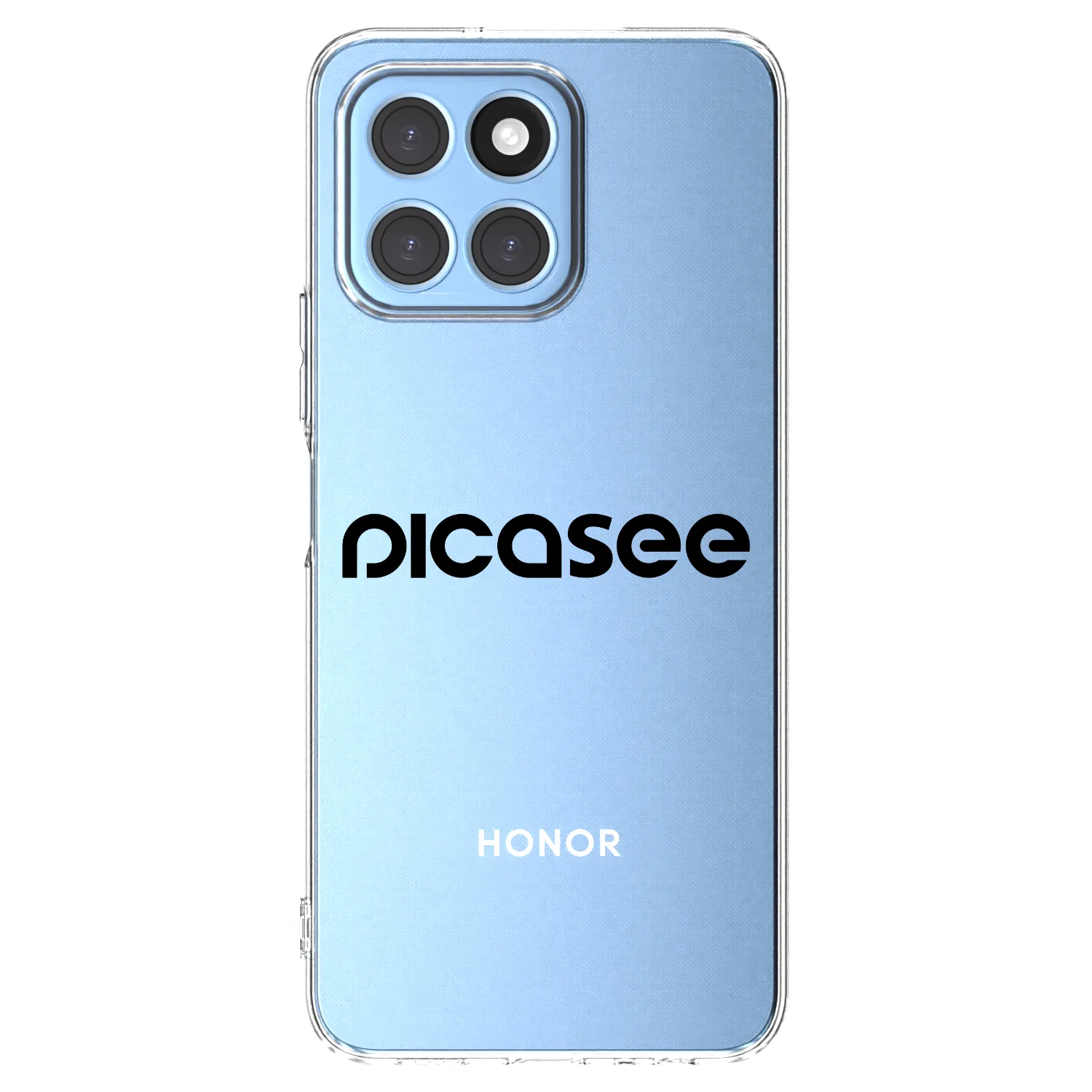 Picasee silikonový průhledný obal pro Honor X6 - Picasee - new logo - black
