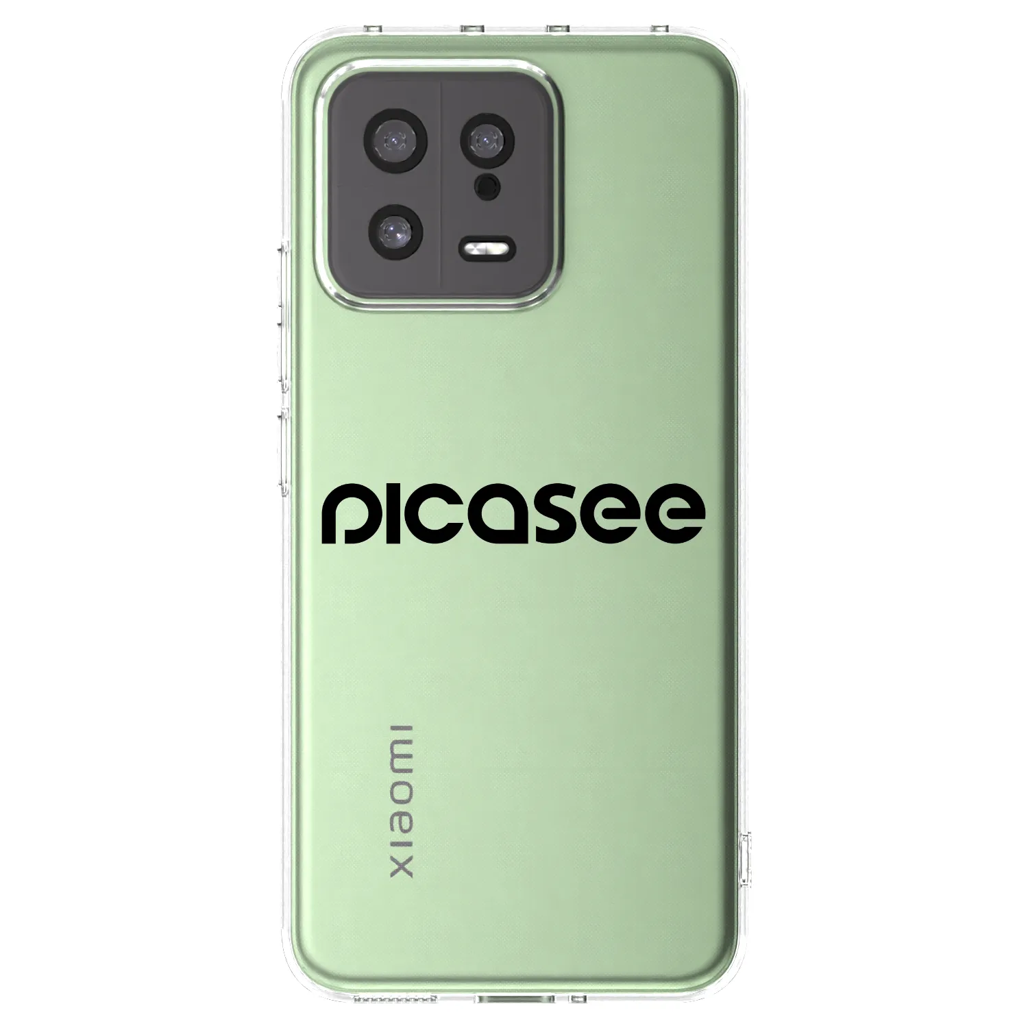 Picasee silikonový průhledný obal pro Xiaomi 13 - Picasee - new logo - black