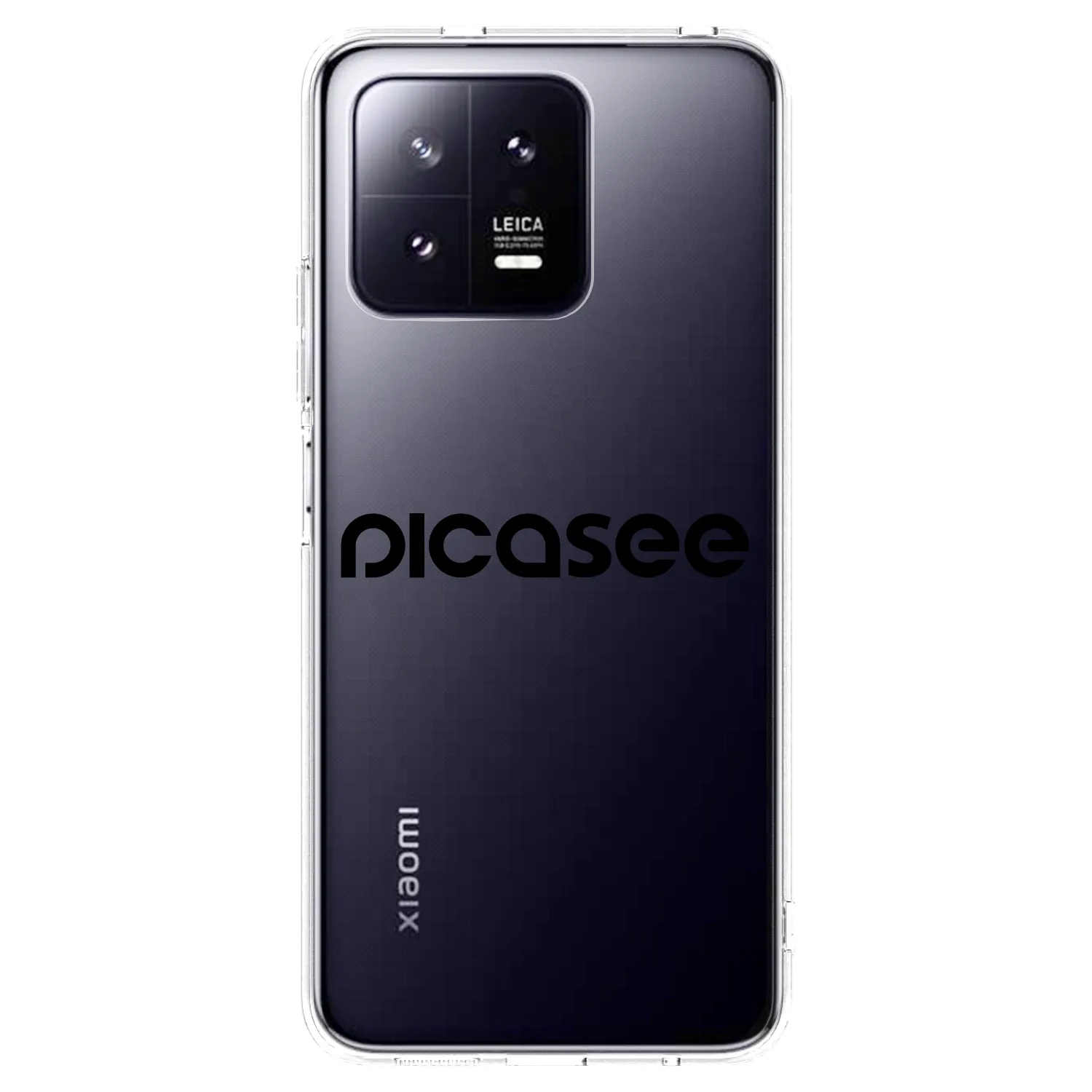 Picasee silikonový průhledný obal pro Xiaomi 13 Pro - Picasee - new logo - black