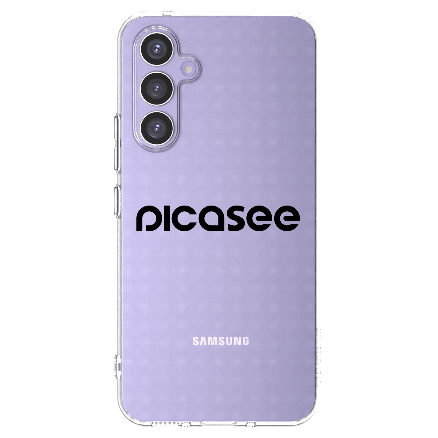 Picasee silikonový průhledný obal pro Samsung Galaxy A54 5G A546B - Picasee - new logo - black