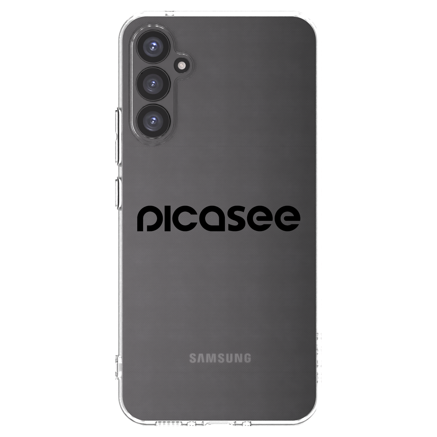 Picasee silikonový průhledný obal pro Samsung Galaxy A34 5G A346B - Picasee - new logo - black