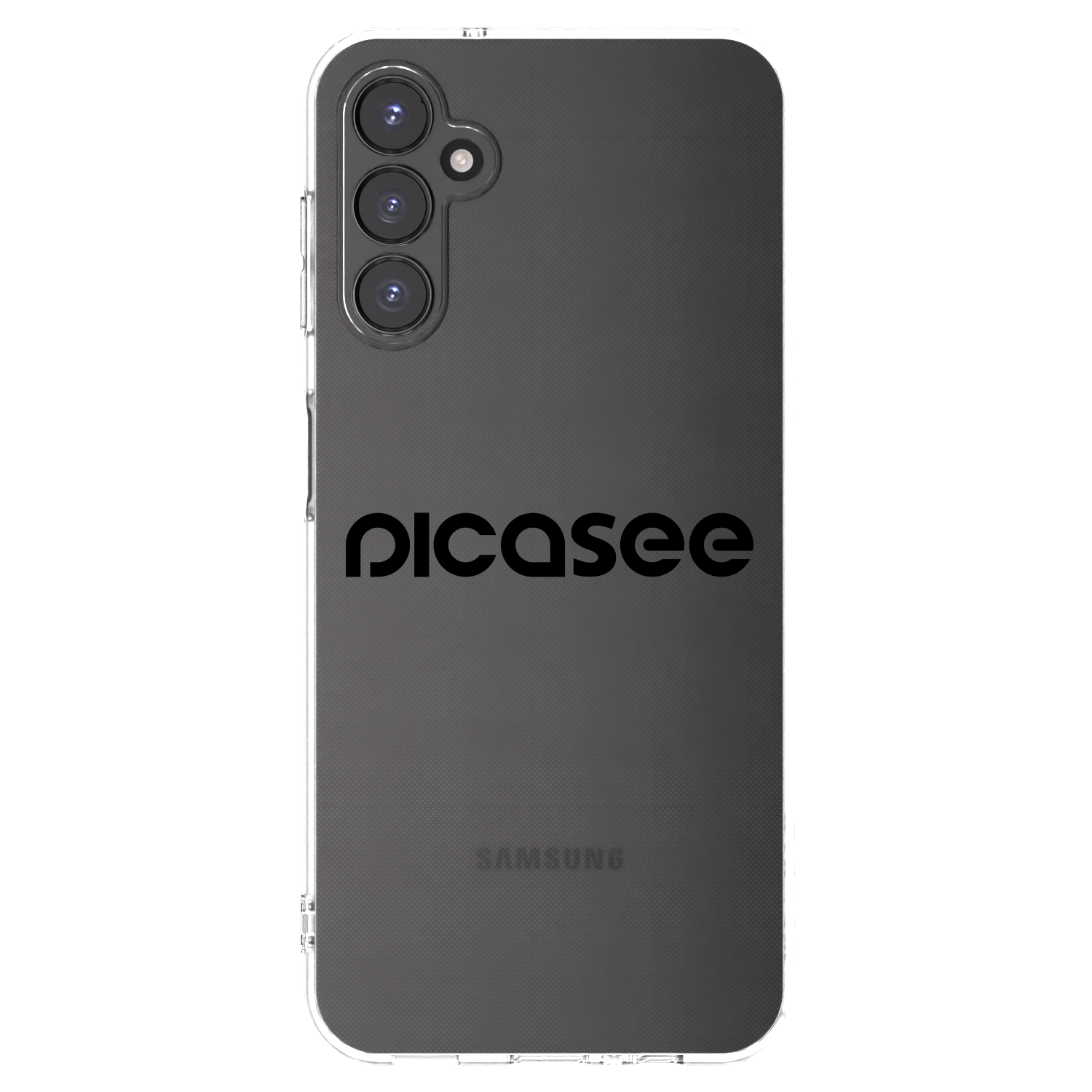 Picasee silikonový průhledný obal pro Samsung Galaxy A14 5G A146P - Picasee - new logo - black