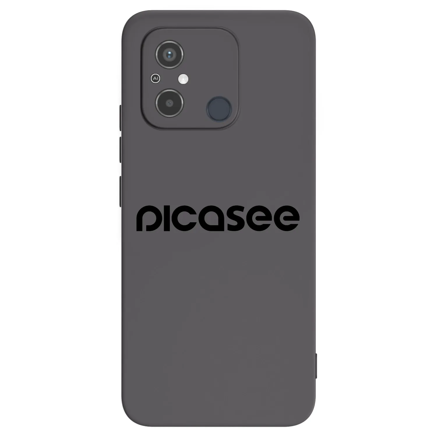 Picasee silikonový černý obal pro Xiaomi Redmi 12C - Picasee - new logo - black