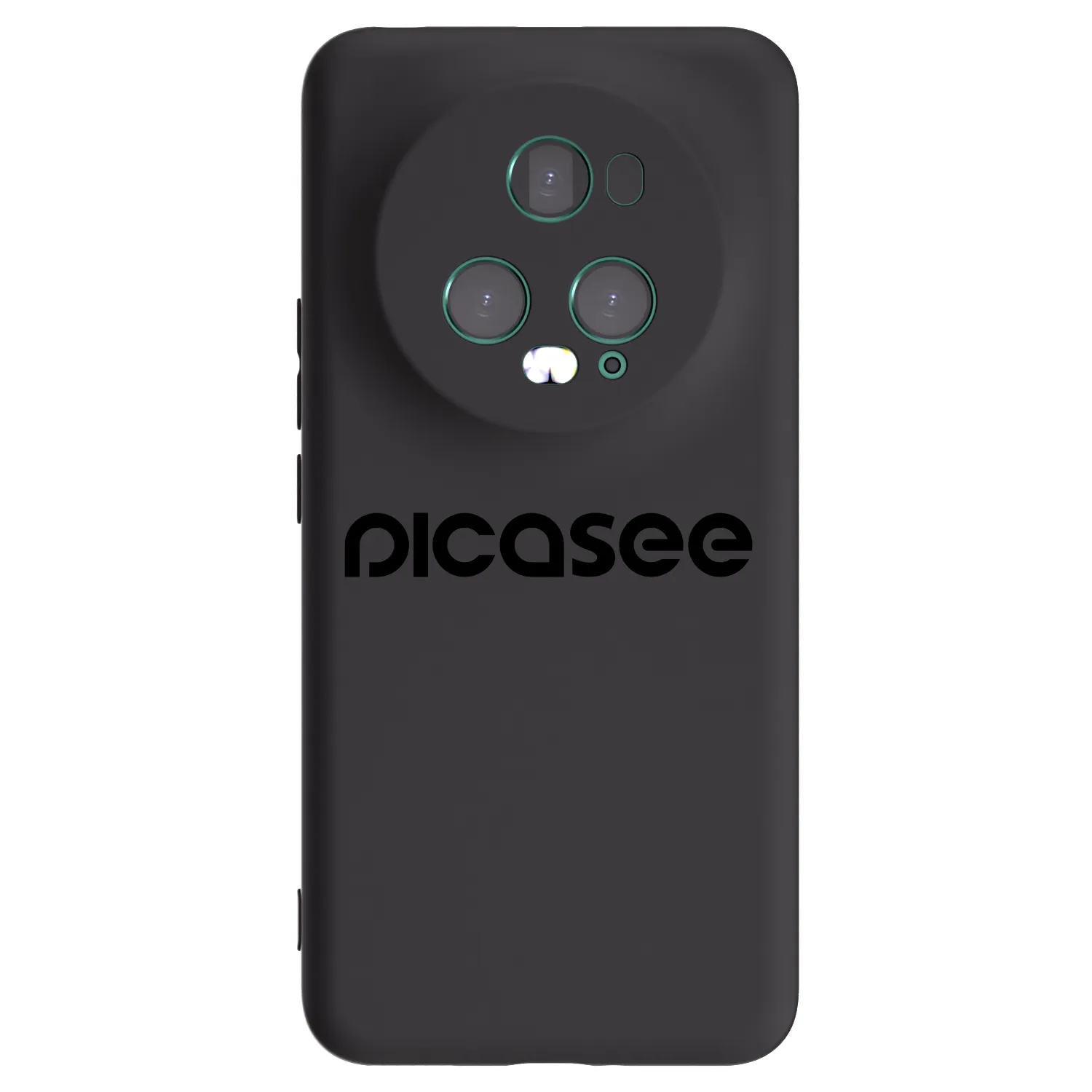 Picasee silikonový černý obal pro Honor Magic5 Pro - Picasee - new logo - black