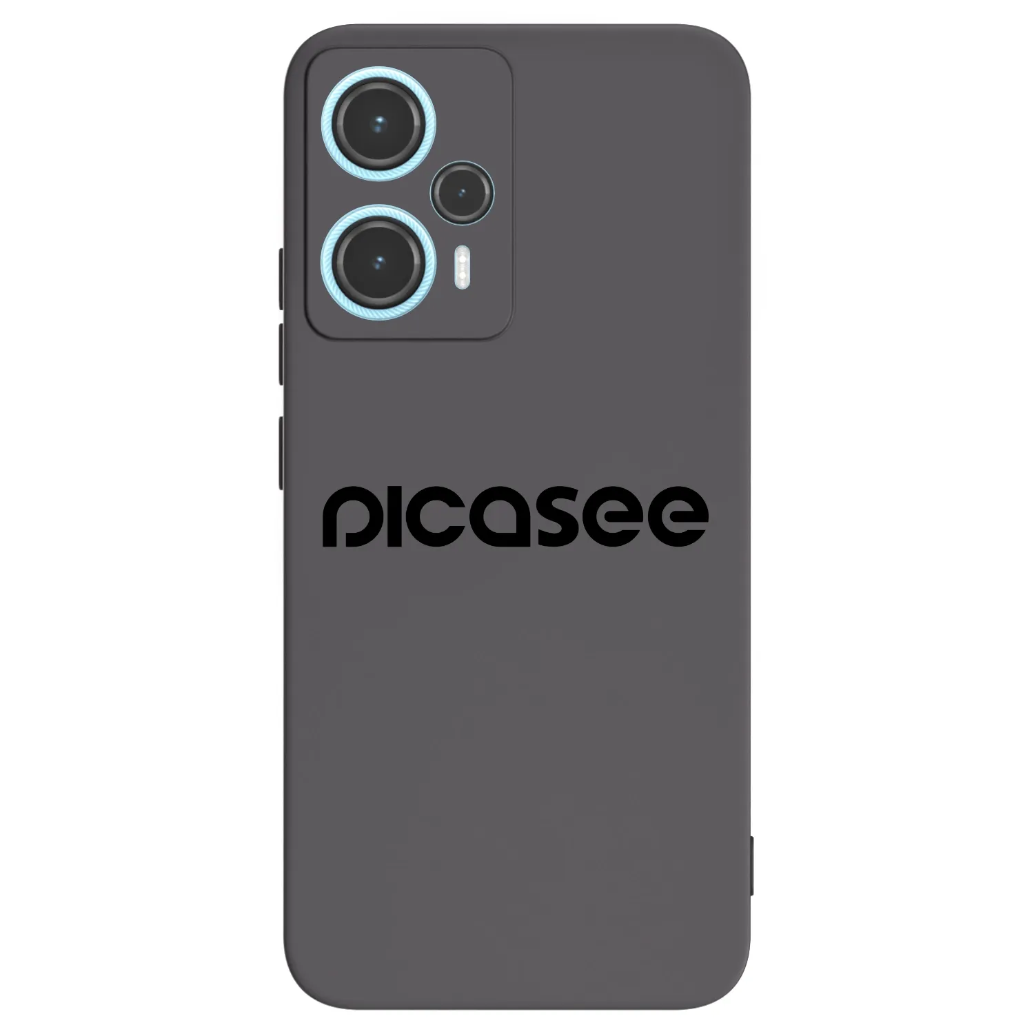 Picasee silikonový černý obal pro Xiaomi Poco F5 - Picasee - new logo - black