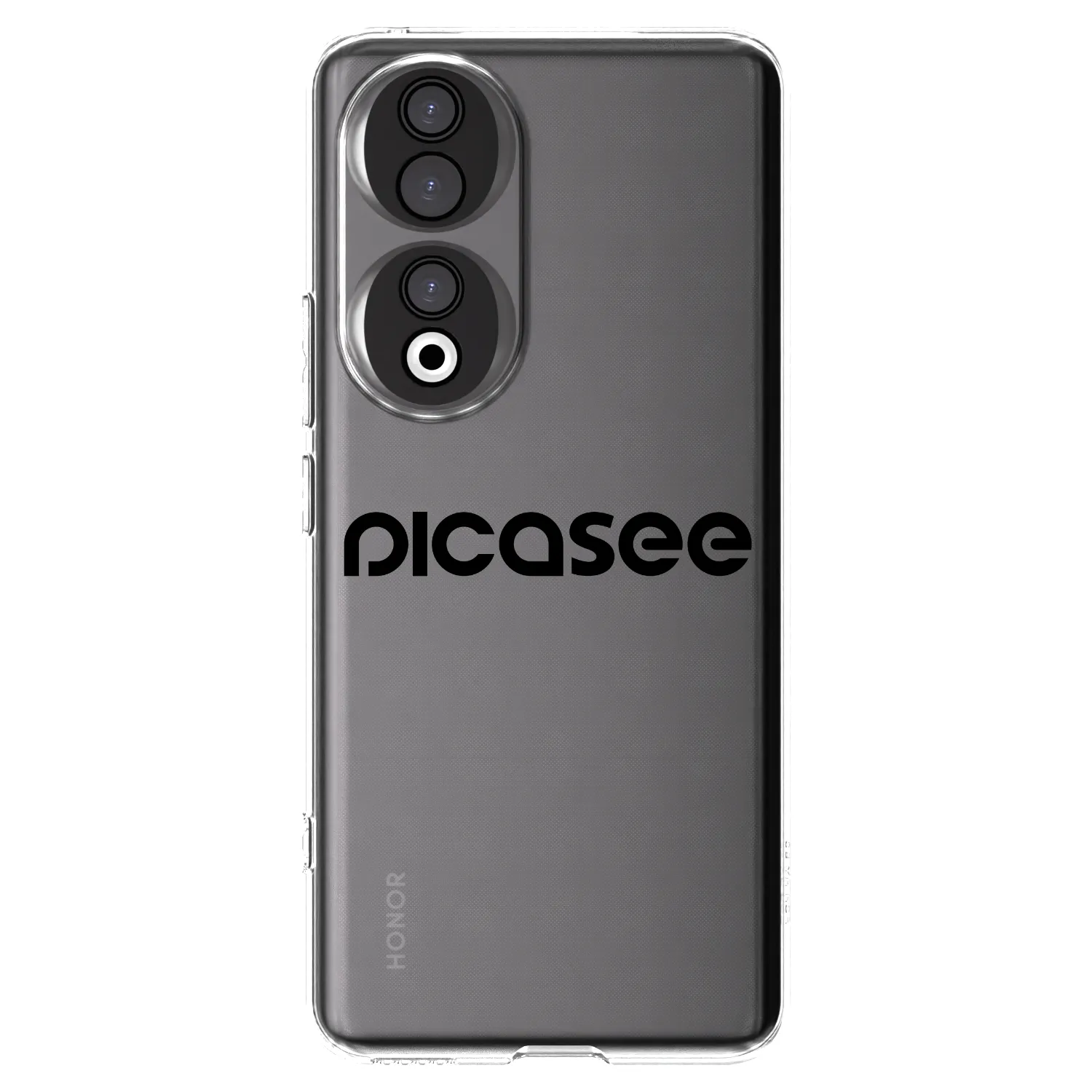 Picasee silikonový průhledný obal pro Honor 90 5G - Picasee - new logo - black