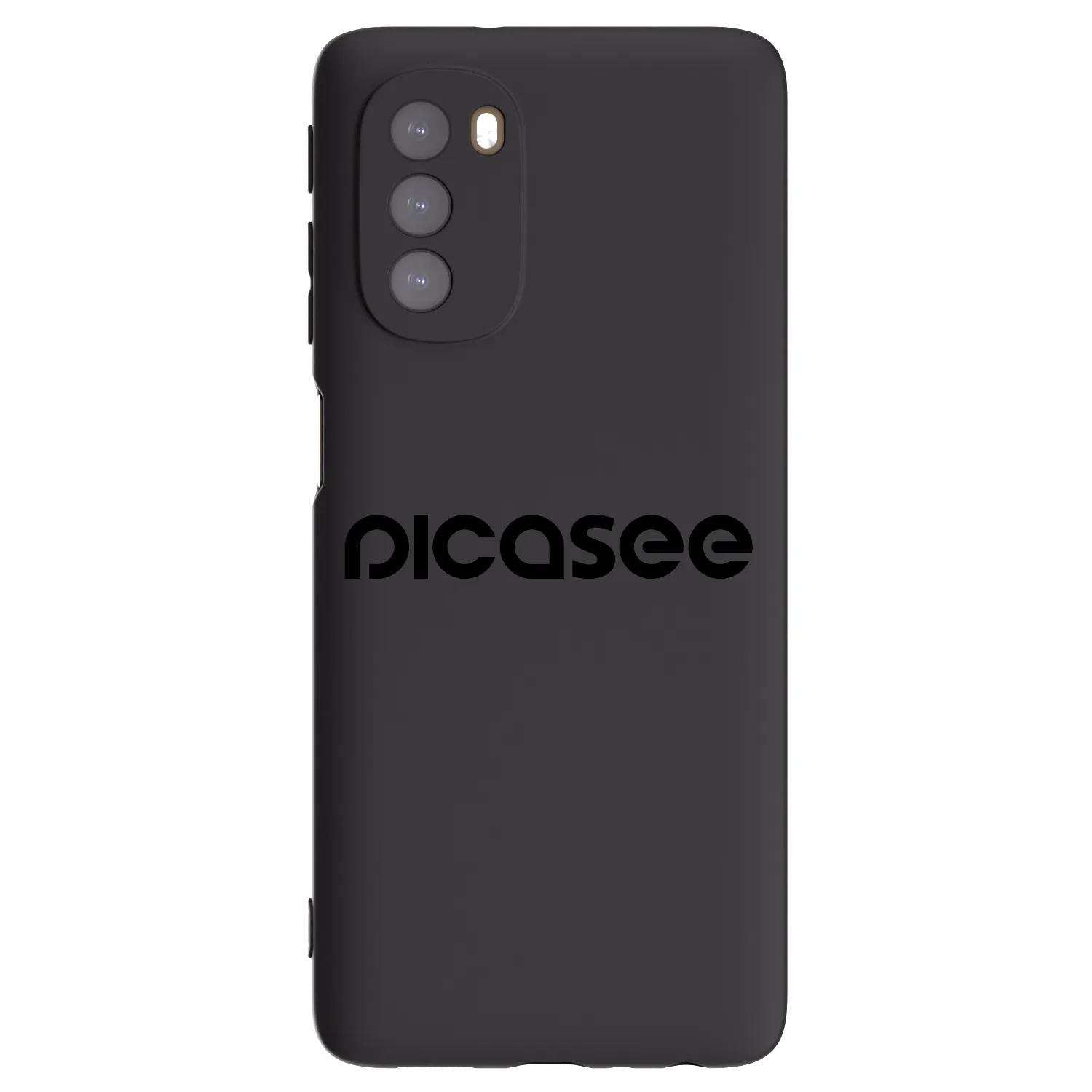 Picasee silikonový černý obal pro Motorola Moto G51 - Picasee - new logo - black