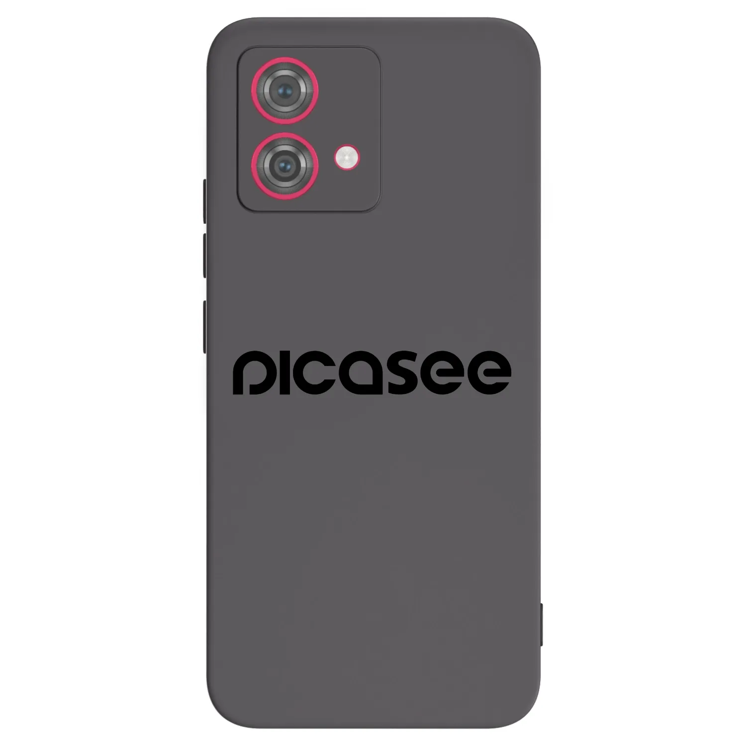 Picasee silikonový černý obal pro Motorola Moto G84 5G - Picasee - new logo - black