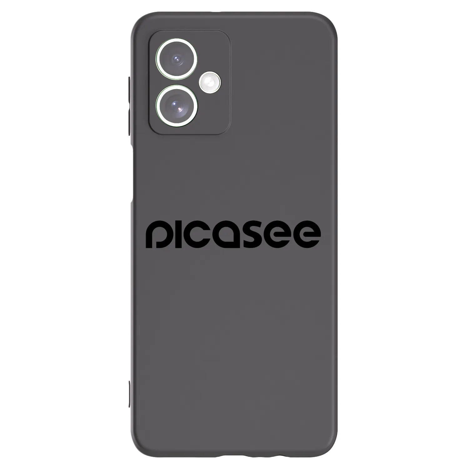 Picasee silikonový černý obal pro Motorola Moto G54 5G - Picasee - new logo - black