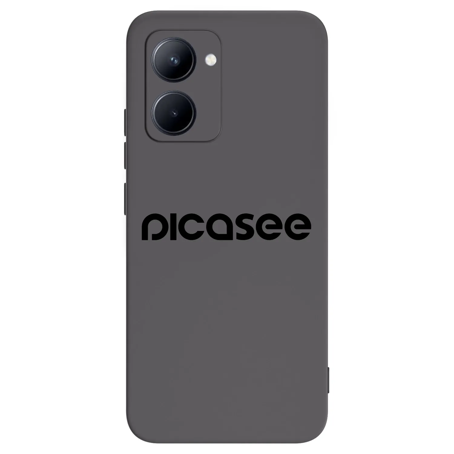 Picasee silikonový černý obal pro Realme C33 (2023) - Picasee - new logo - black