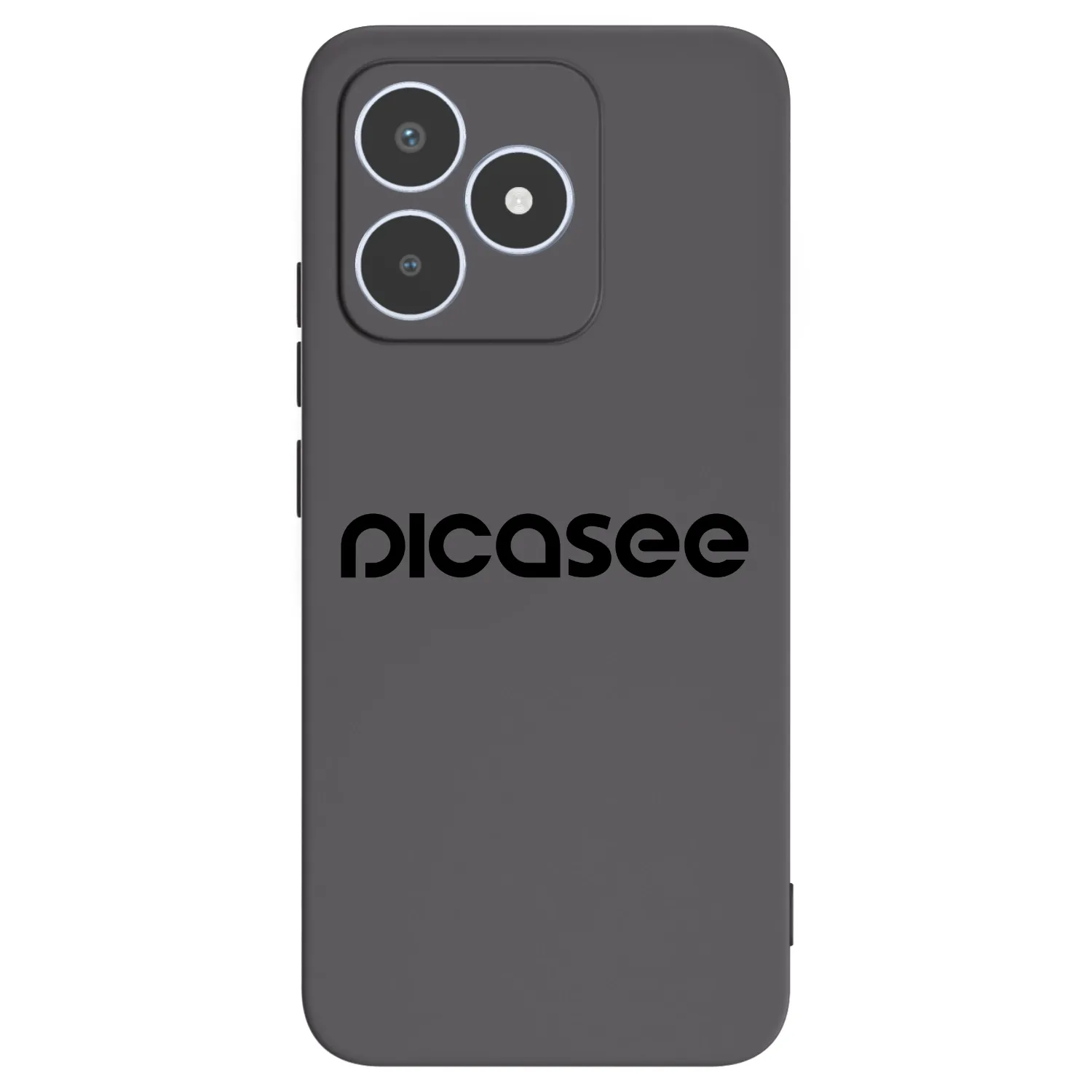 Picasee silikonový černý obal pro Realme C53 - Picasee - new logo - black