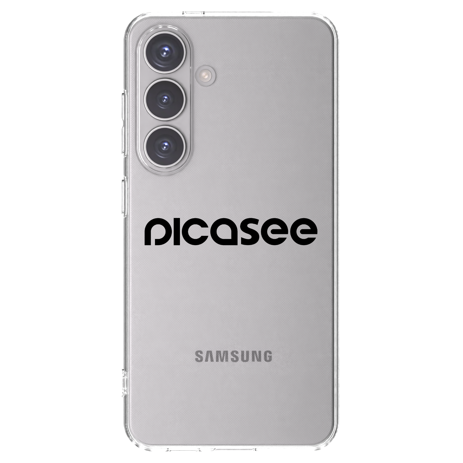 Picasee silikonový průhledný obal pro Samsung Galaxy S24 S921B 5G - Picasee - new logo - black