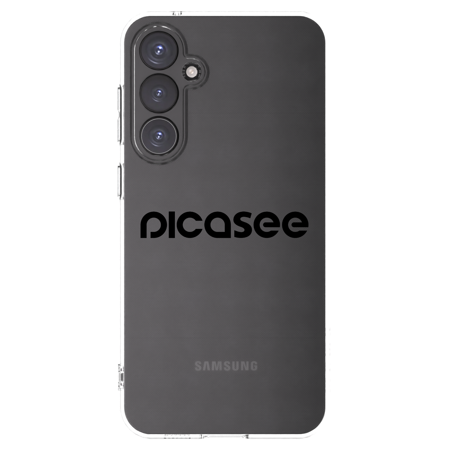 Picasee silikonový průhledný obal pro Samsung Galaxy S23 FE S711B - Picasee - new logo - black