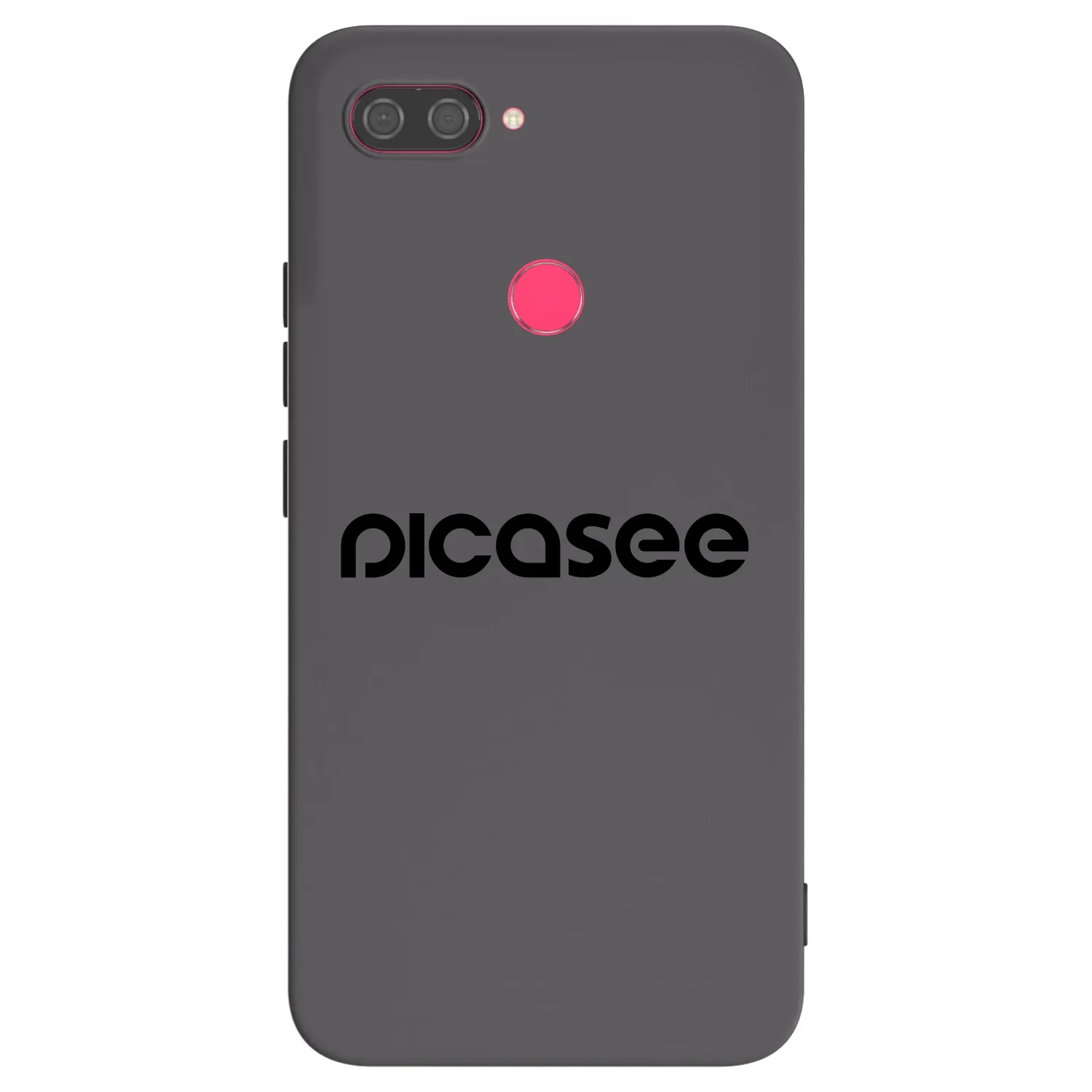 Picasee silikonový černý obal pro Xiaomi Mi 8 Lite - Picasee - new logo - black