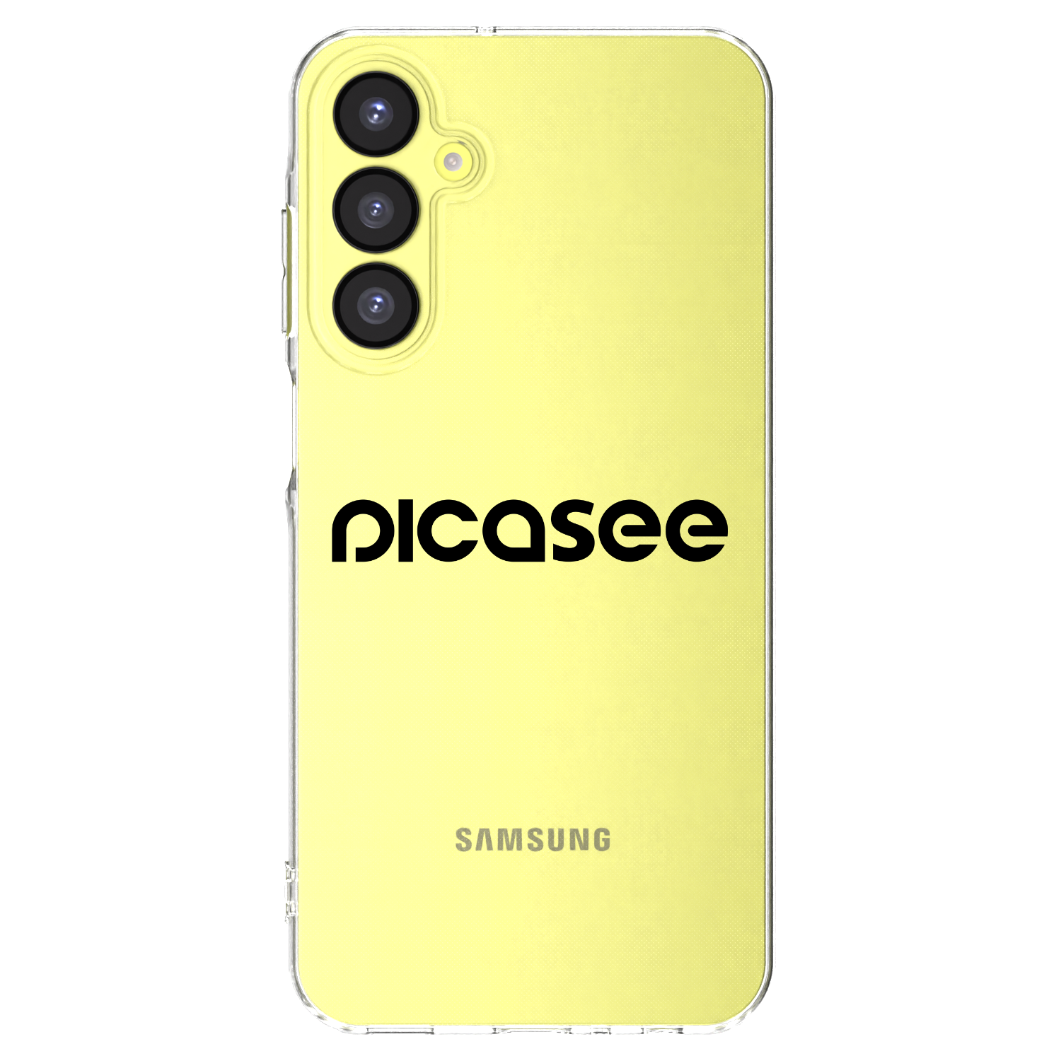 Picasee silikonový průhledný obal pro Samsung Galaxy A25 A256B 5G - Picasee - new logo - black