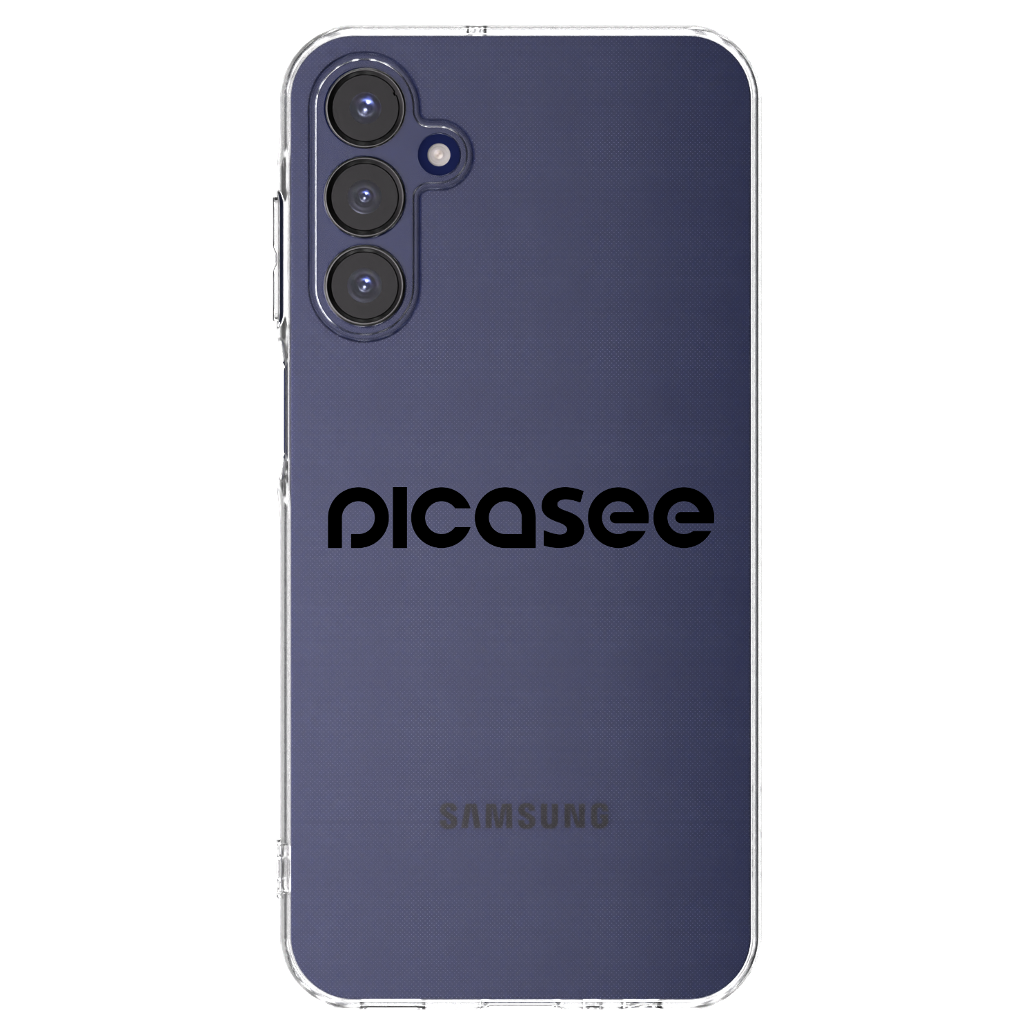 Picasee silikonový průhledný obal pro Samsung Galaxy A15 A155F 4G - Picasee - new logo - black