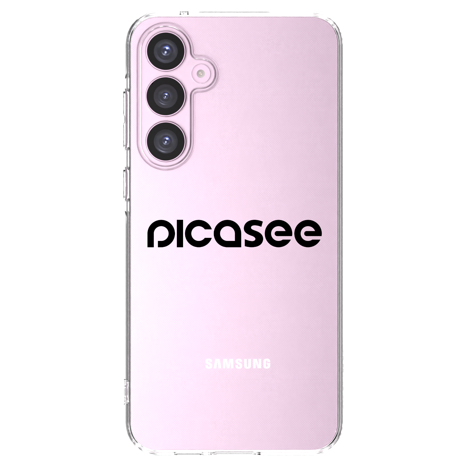 Picasee silikonový průhledný obal pro Samsung Galaxy A55 5G A556B - Picasee - new logo - black