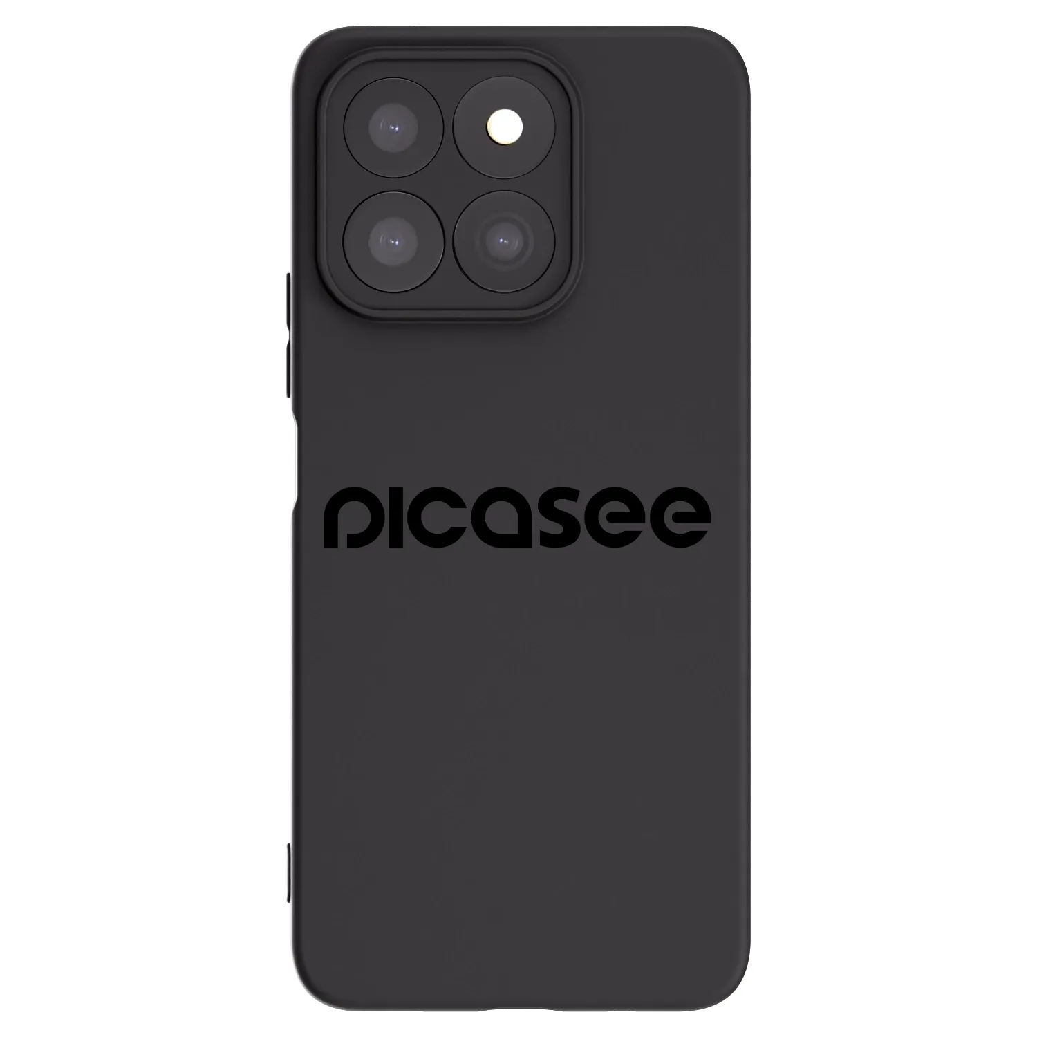 Picasee silikonový černý obal pro Honor X8b - Picasee - new logo - black
