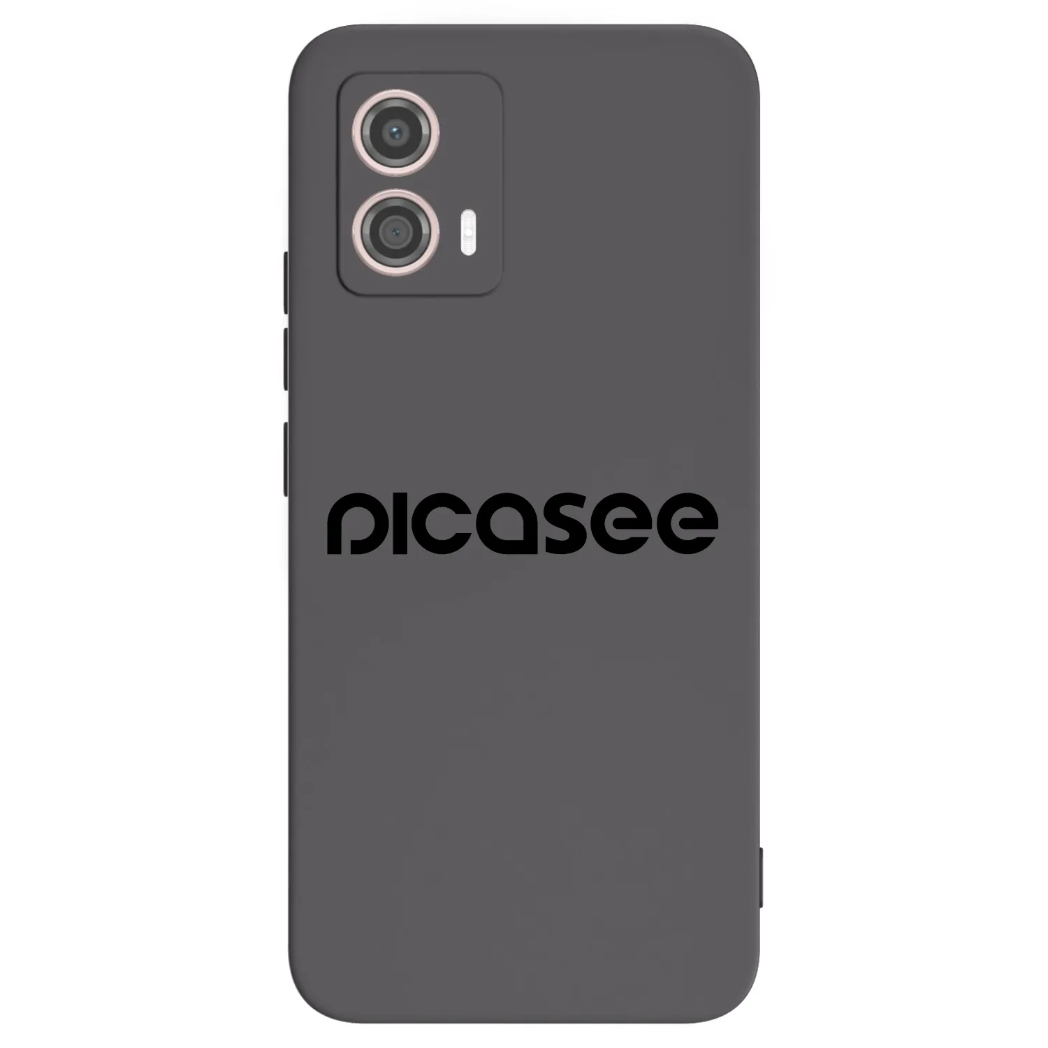 Picasee silikonový černý obal pro Motorola Moto G53 5G - Picasee - new logo - black