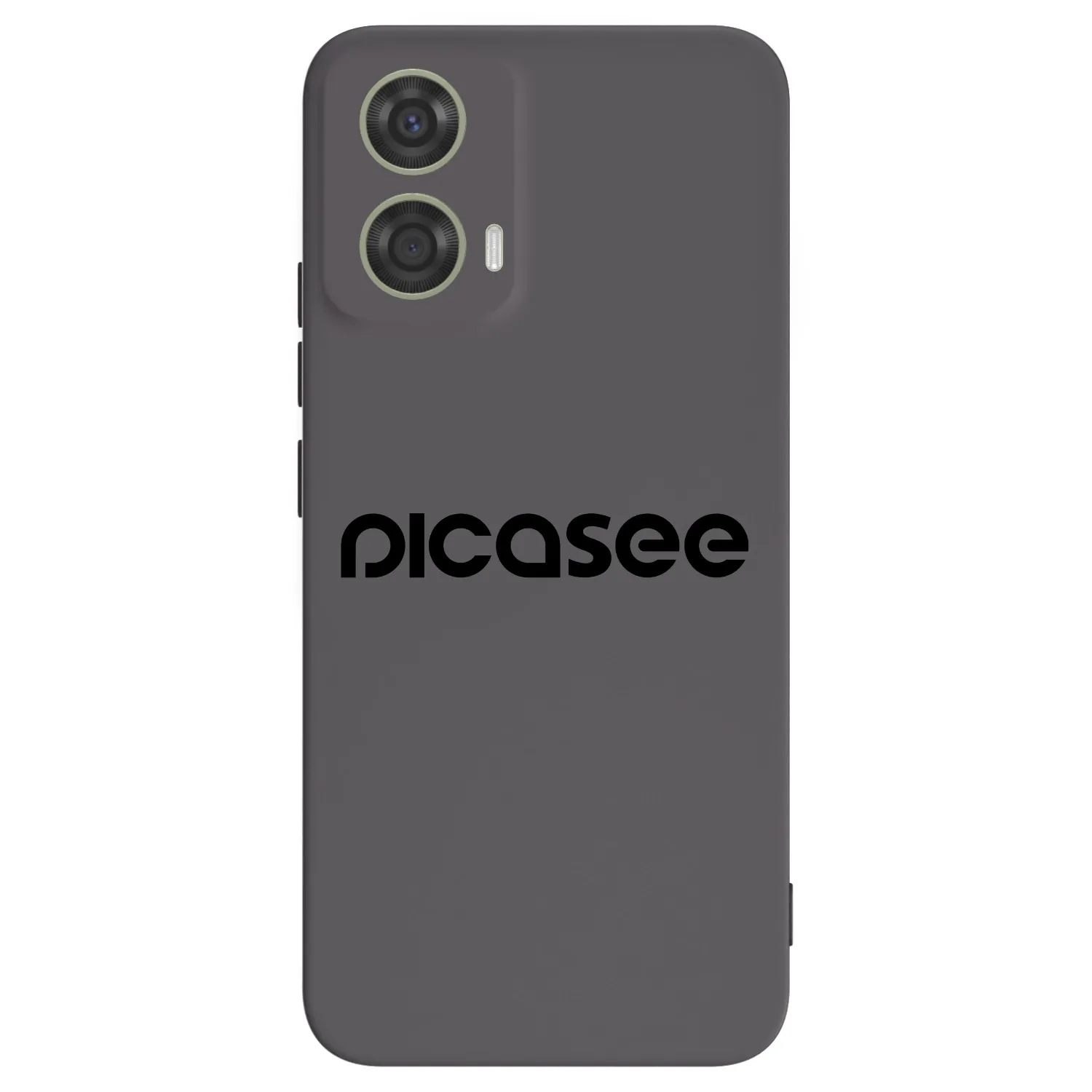 Picasee silikonový černý obal pro Motorola Moto G24 - Picasee - new logo - black