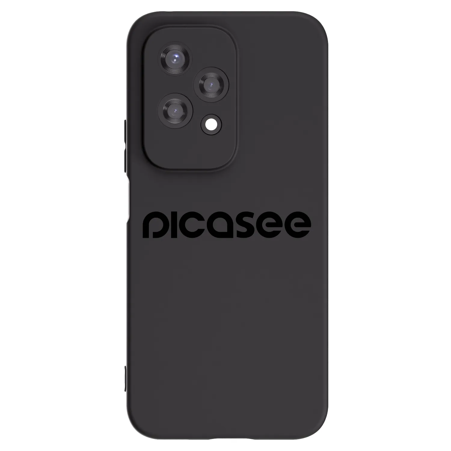 Picasee silikonový černý obal pro Honor 200 Lite - Picasee - new logo - black