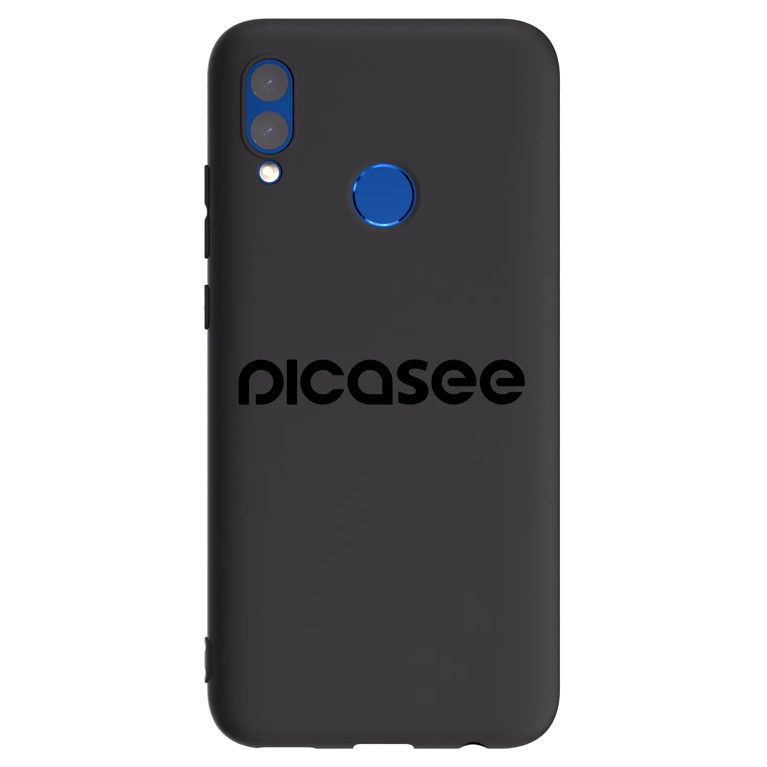 Picasee silikonový černý obal pro Huawei P Smart 2019 - Picasee - new logo - black