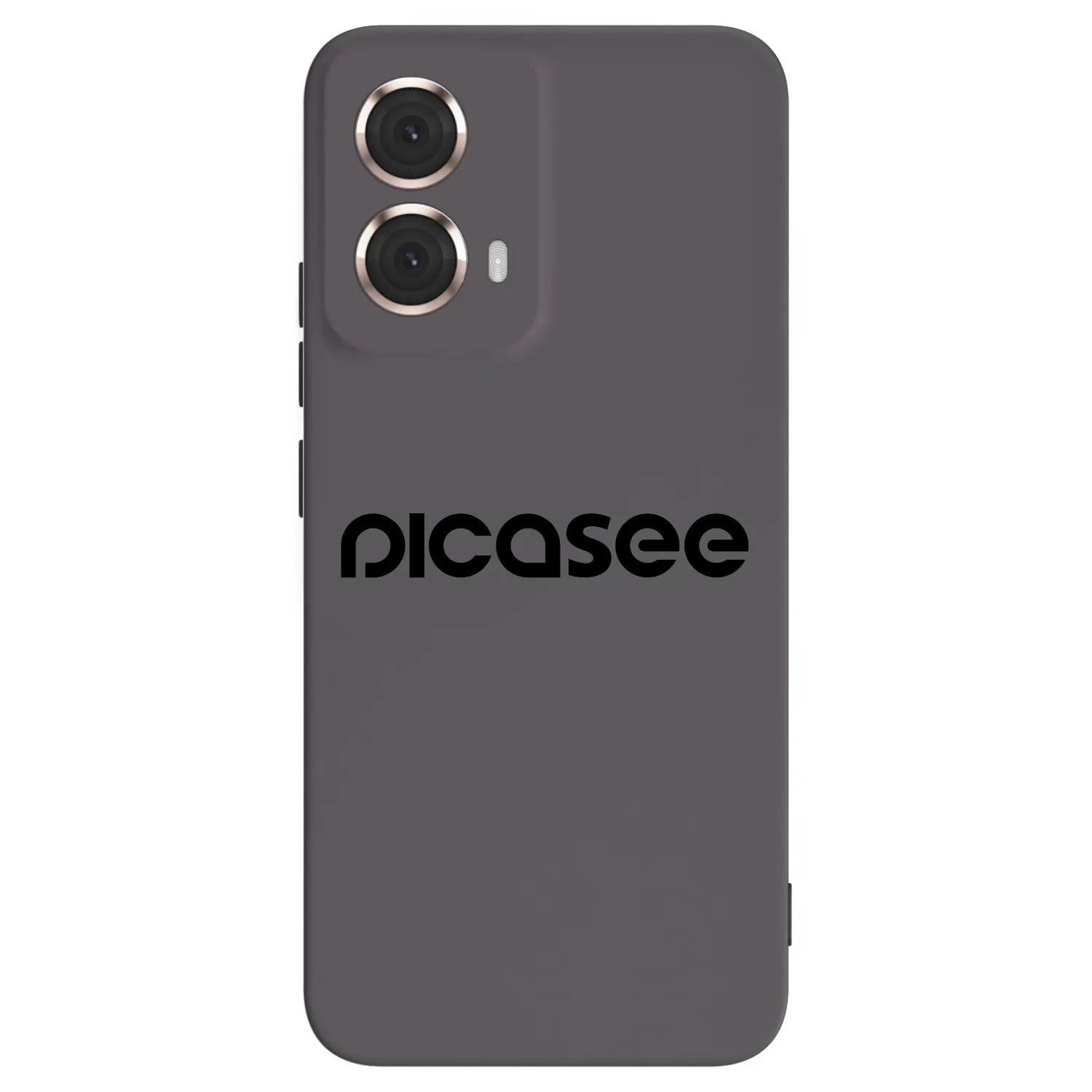 Picasee silikonový černý obal pro Motorola Moto G85 - Picasee - new logo - black
