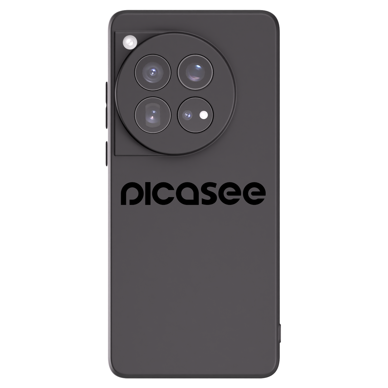 Picasee silikonový černý obal pro OnePlus 12 5G - Picasee - new logo - black