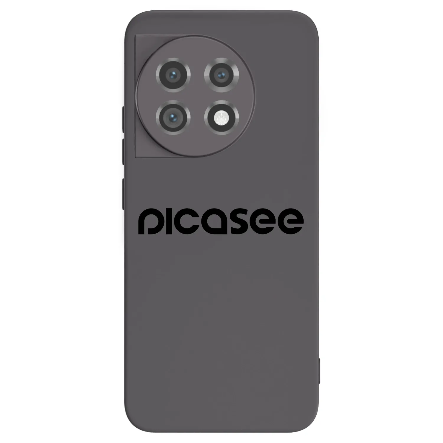 Picasee silikonový černý obal pro OnePlus 11 5G - Picasee - new logo - black