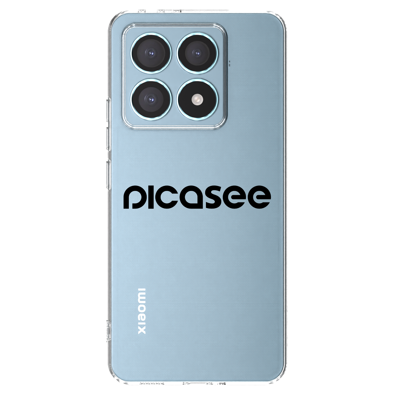 Picasee silikonový průhledný obal pro Xiaomi 14T Pro - Picasee - new logo - black