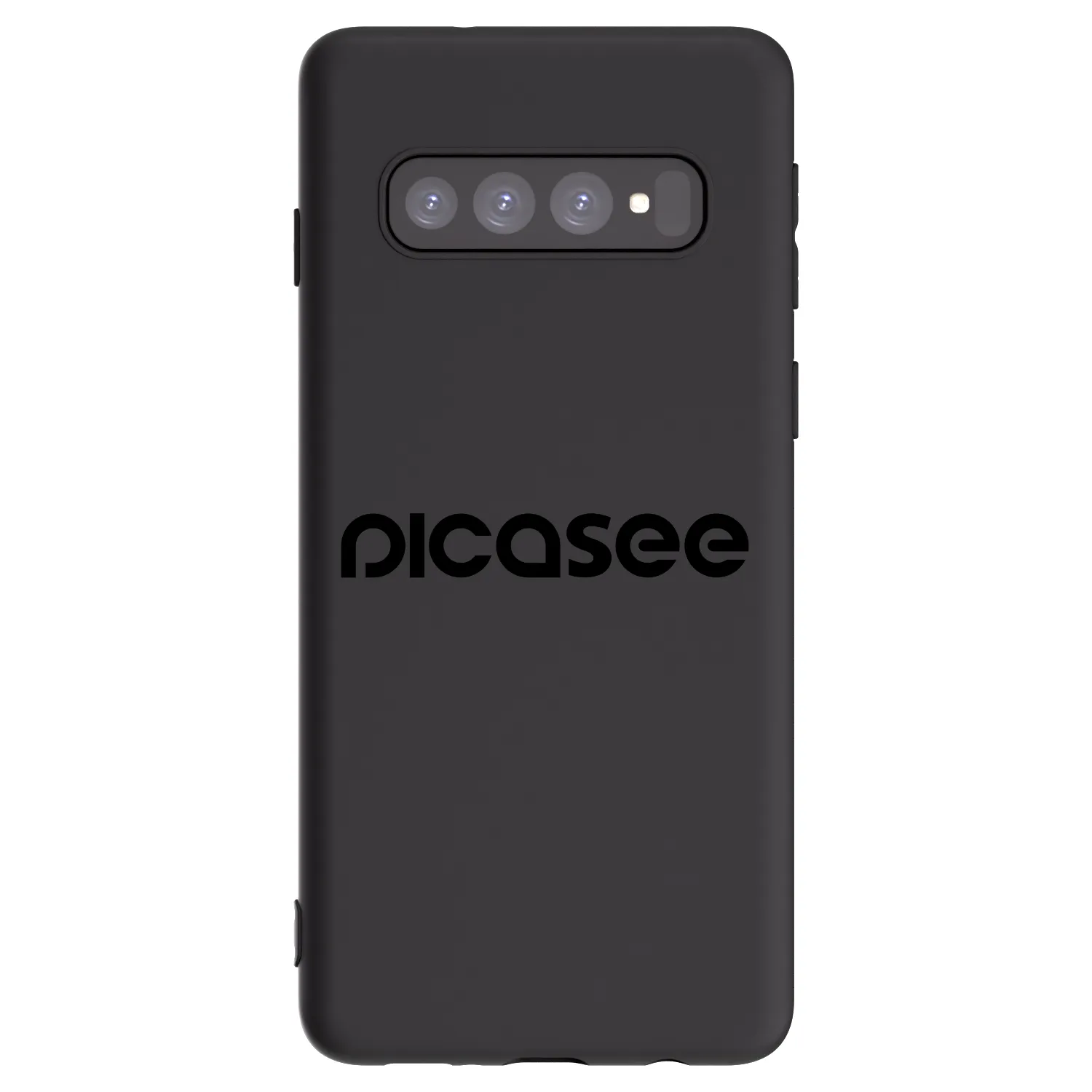 Picasee silikonový černý obal pro Samsung Galaxy S10 G973 - Picasee - new logo - black