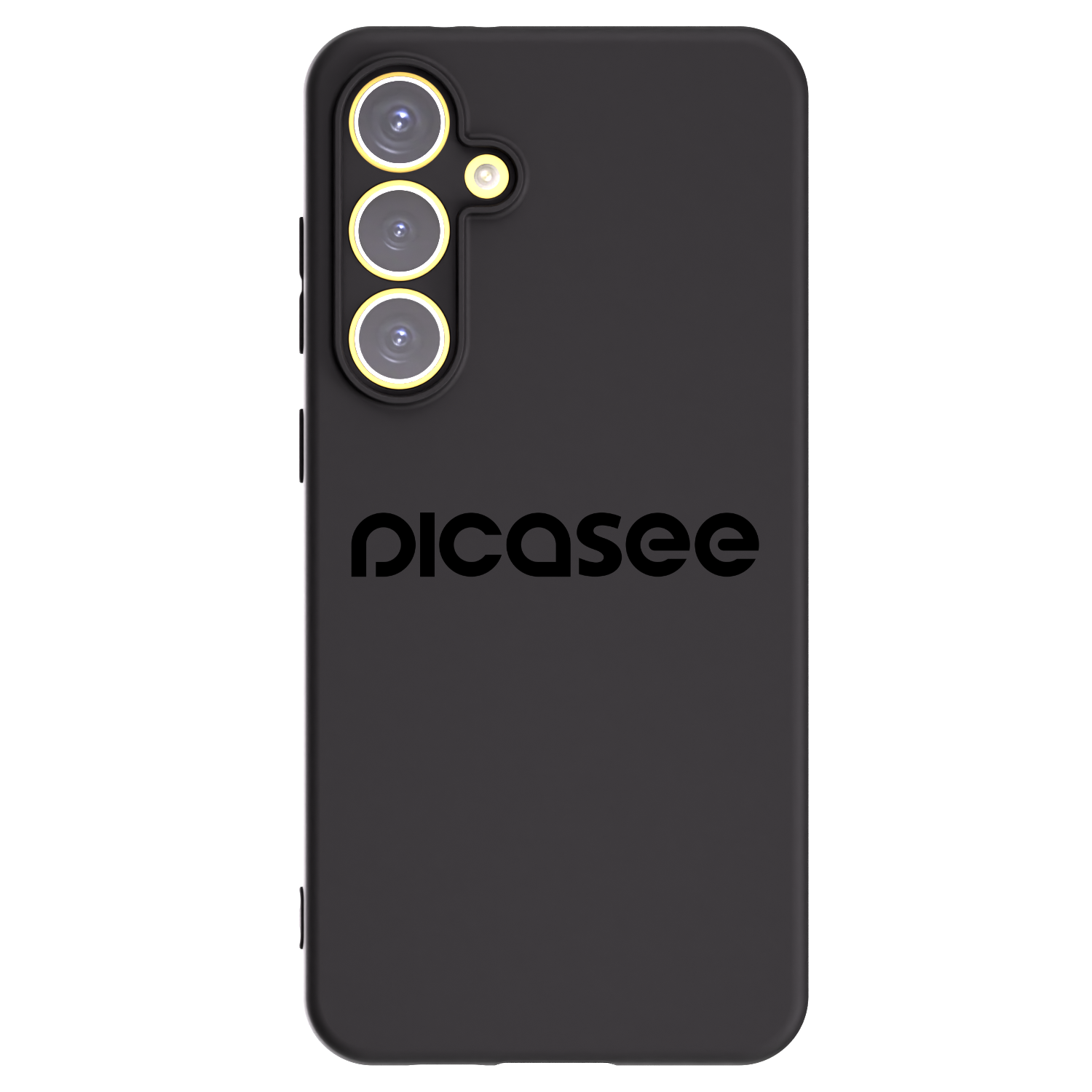 Picasee silikonový černý obal pro Samsung Galaxy S24 FE S721B - Picasee - new logo - black