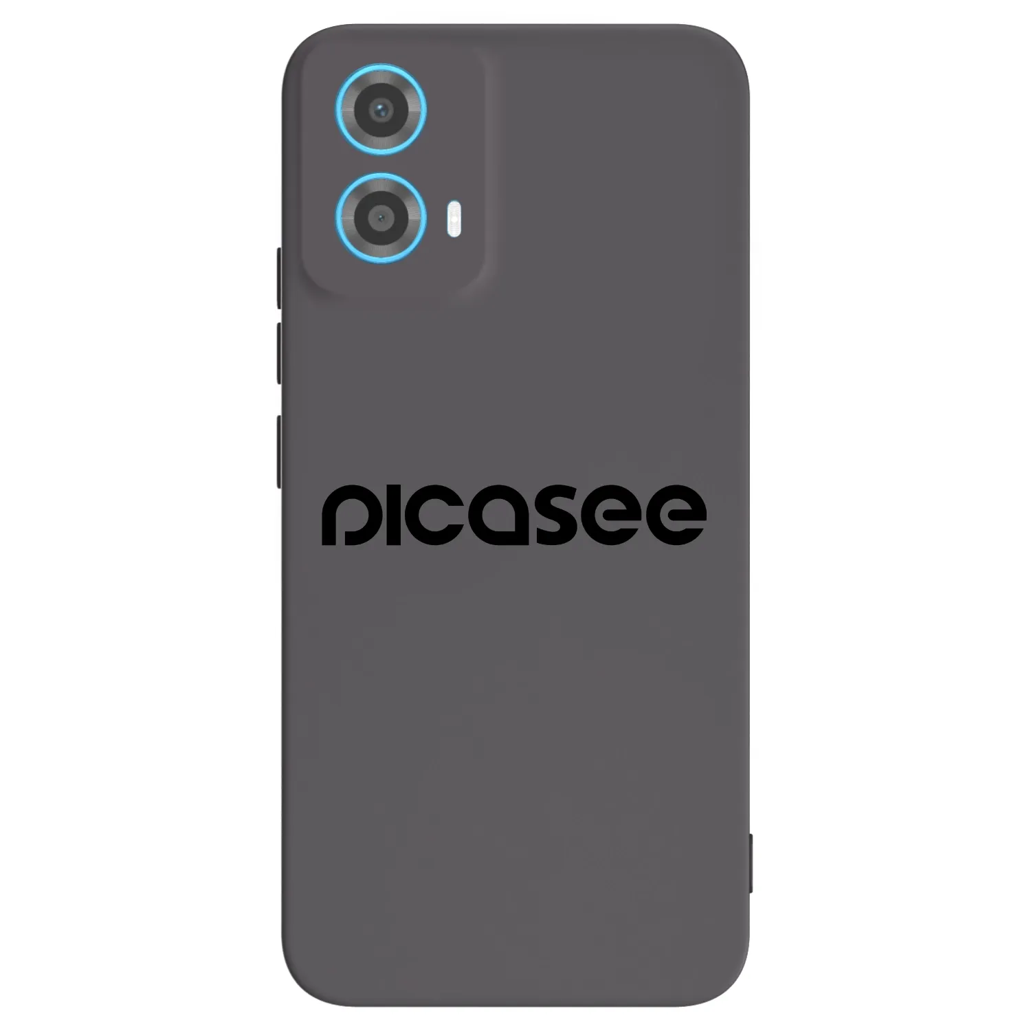 Picasee silikonový černý obal pro Motorola Moto G34 5G - Picasee - new logo - black