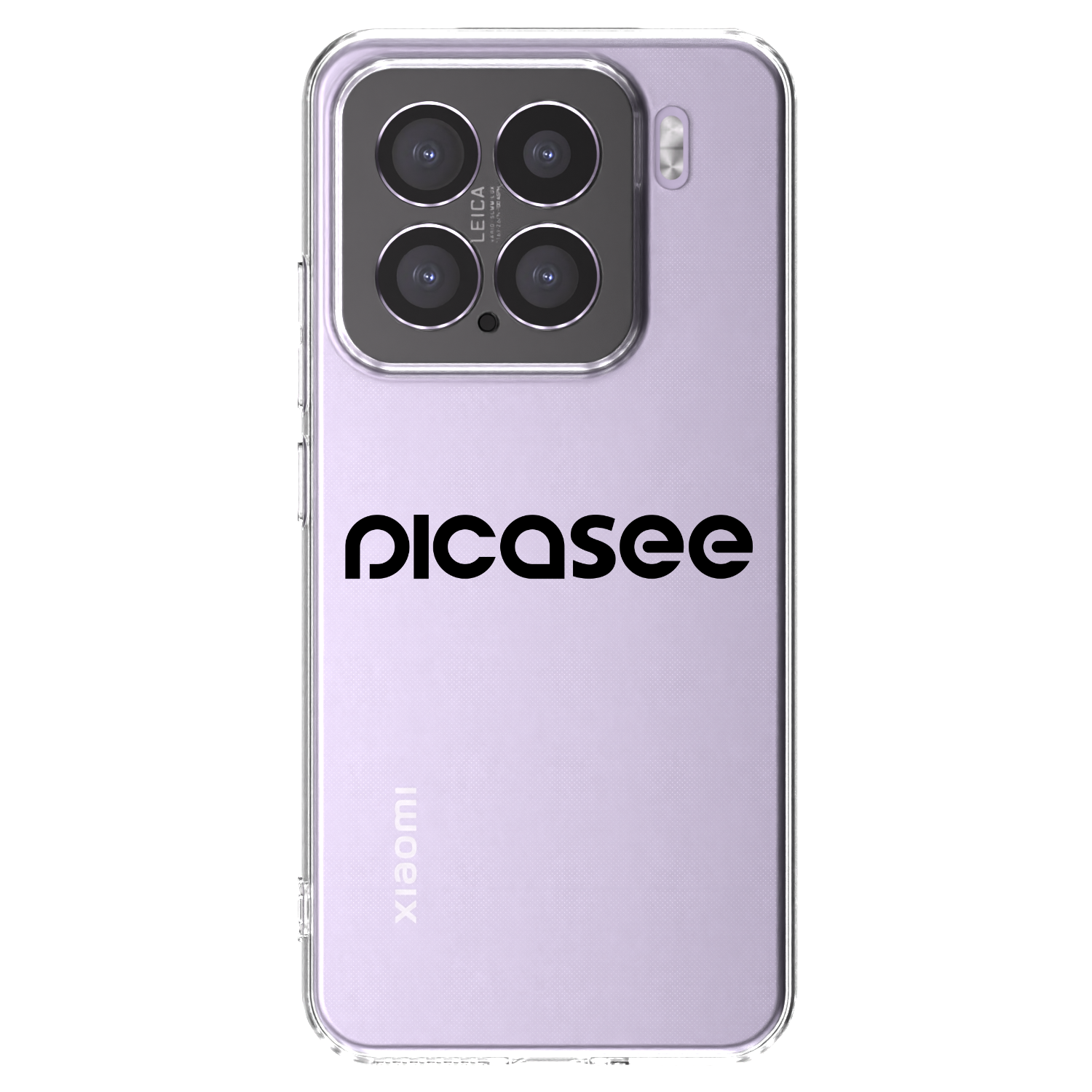 Picasee silikonový průhledný obal pro Xiaomi 15 - Picasee - new logo - black