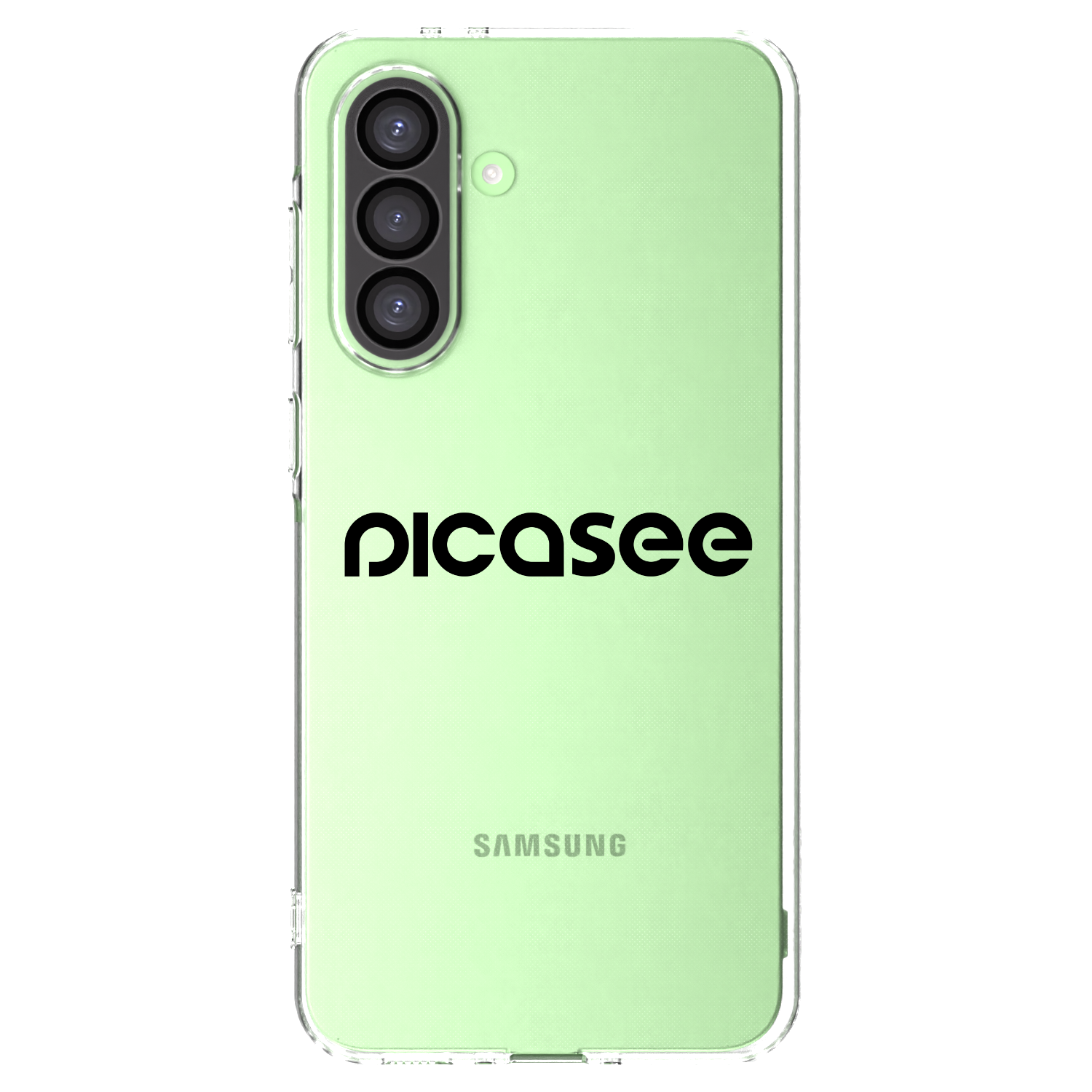 Picasee silikonový průhledný obal pro Samsung Galaxy A26 5G A266B - Picasee - new logo - black