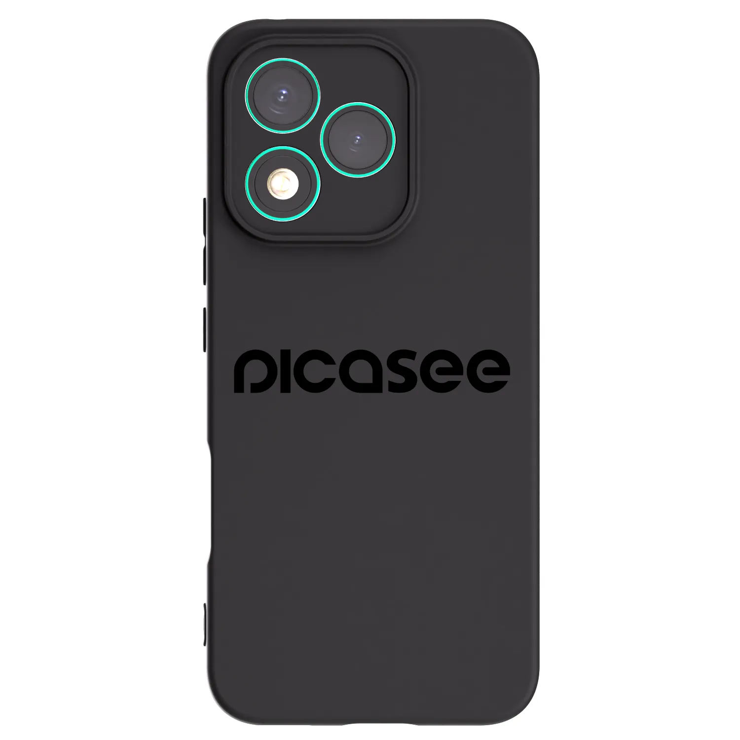 Picasee silikonový černý obal pro Honor 400 Lite 5G - Picasee - new logo - black
