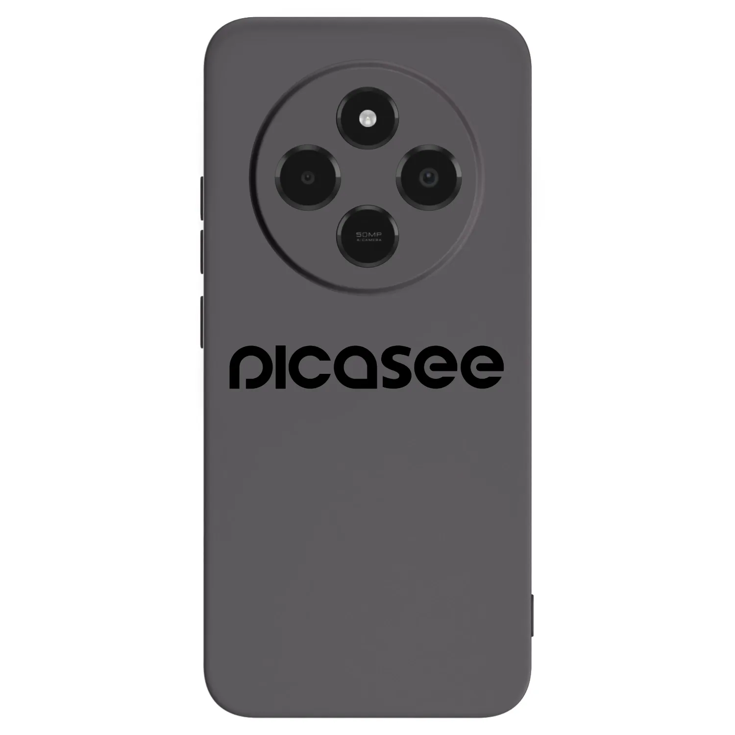 Picasee silikonový černý obal pro Xiaomi Poco C75 - Picasee - new logo - black