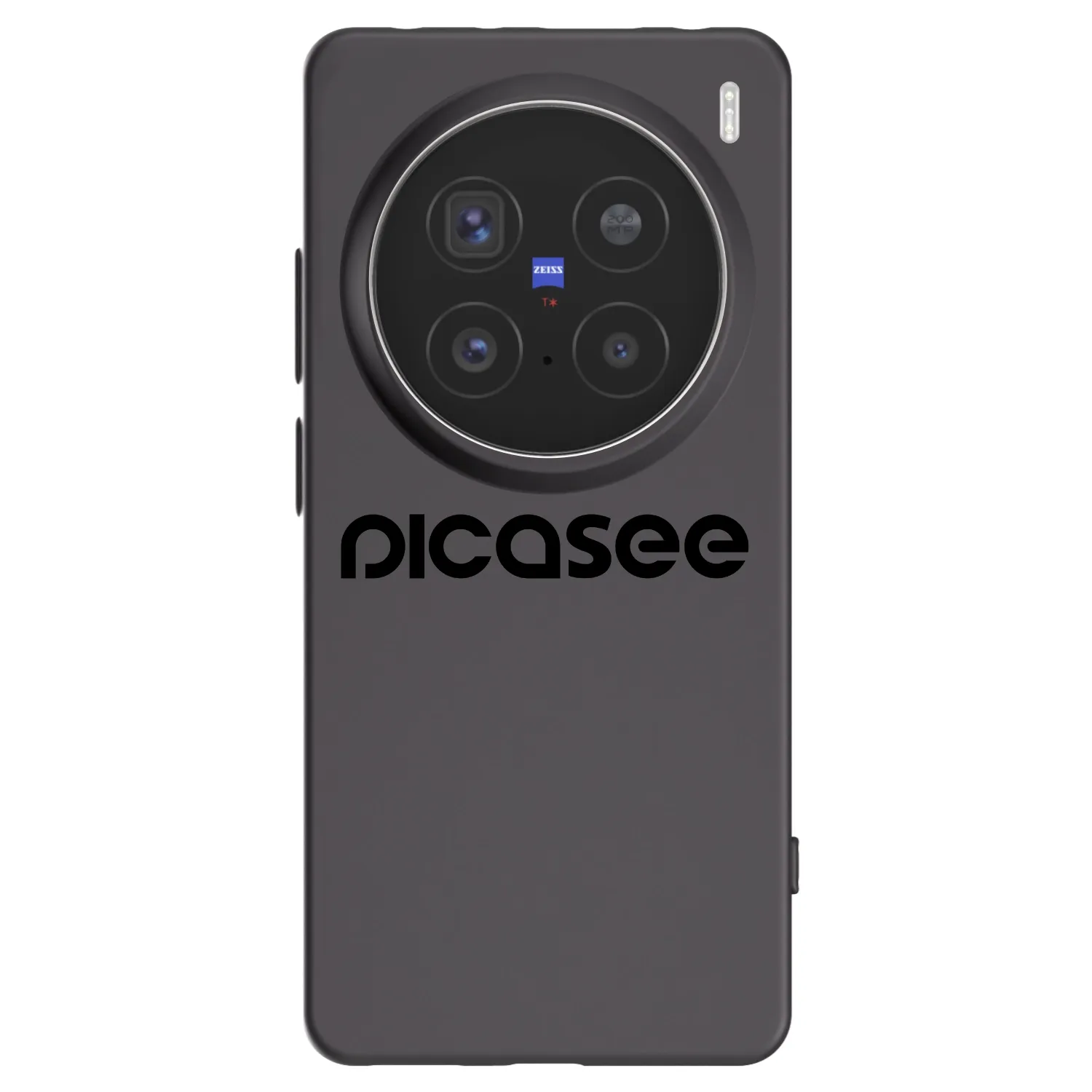 Picasee silikonový černý obal pro Vivo X200 Pro - Picasee - new logo - black