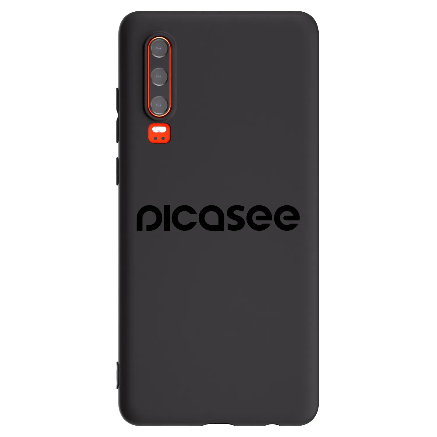 Picasee silikonový černý obal pro Huawei P30 - Picasee - new logo - black