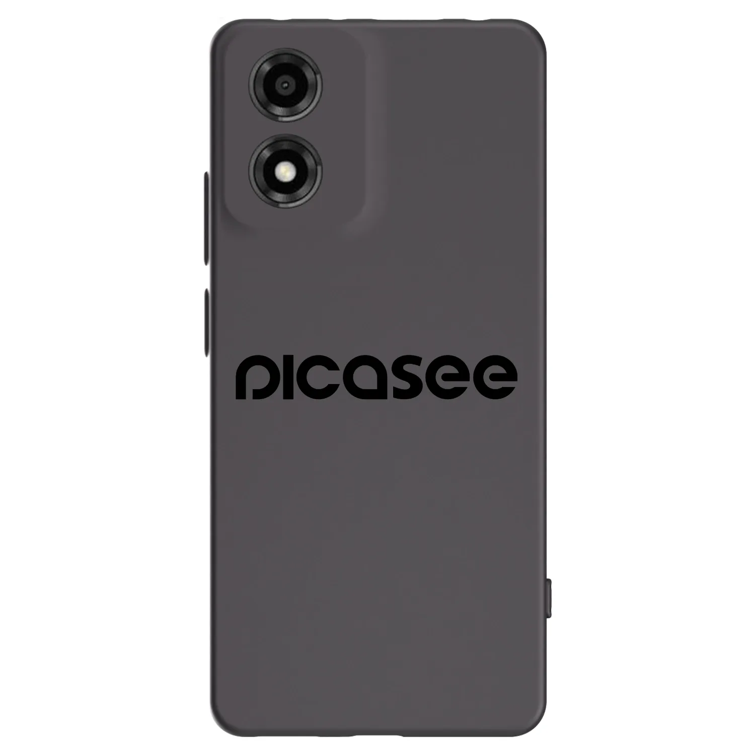 Picasee silikonový černý obal pro Motorola Moto E14 - Picasee - new logo - black