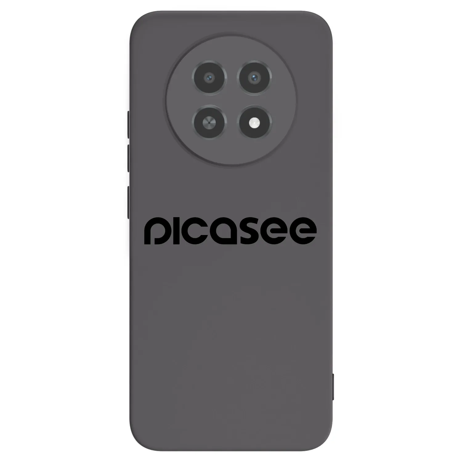 Picasee silikonový černý obal pro Realme 12X - Picasee - new logo - black