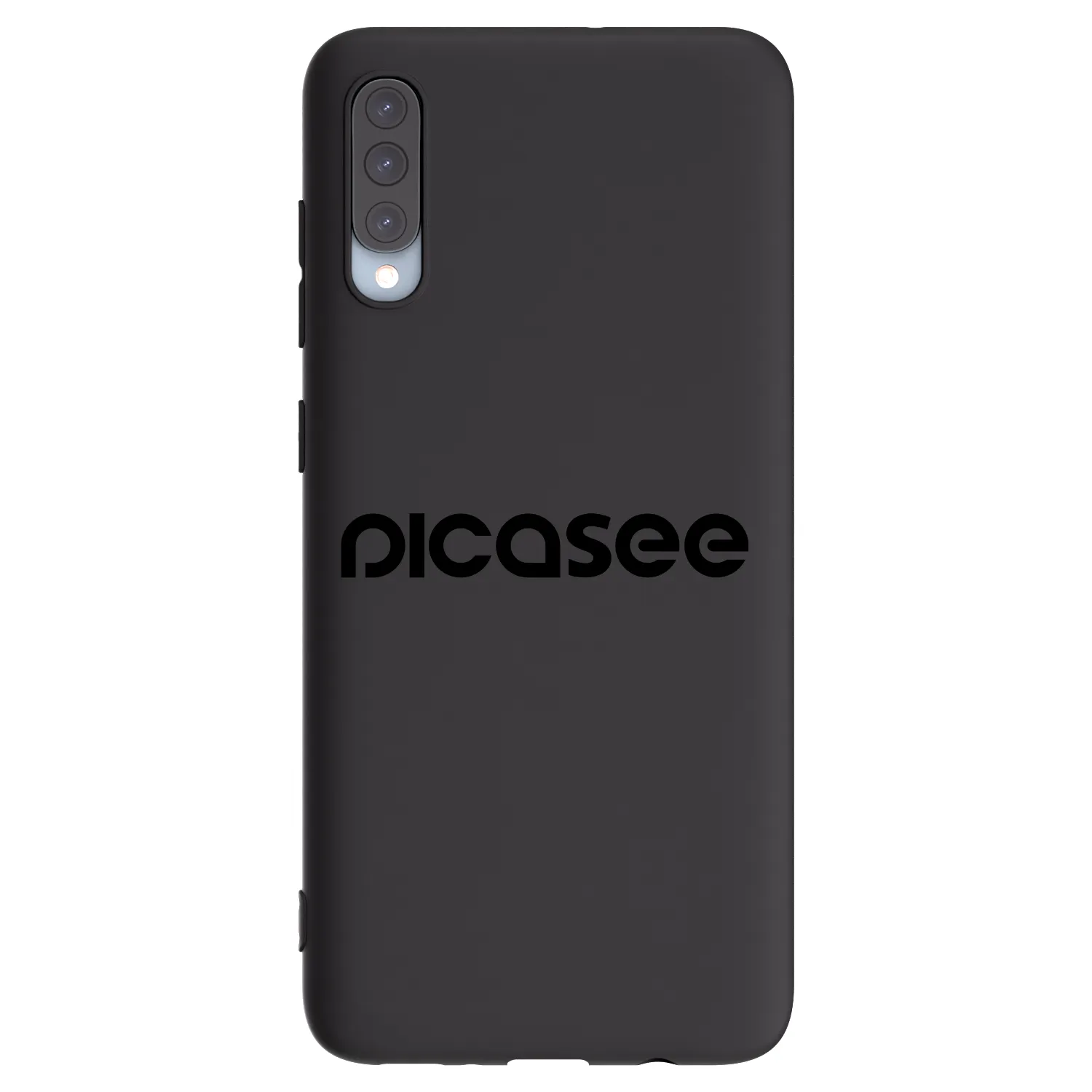 Picasee silikonový černý obal pro Samsung Galaxy A70 A705F - Picasee - new logo - black