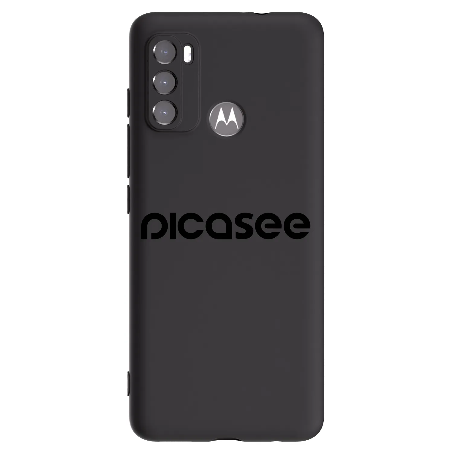 Picasee silikonový černý obal pro Motorola Edge 60 5G - Picasee - new logo - black