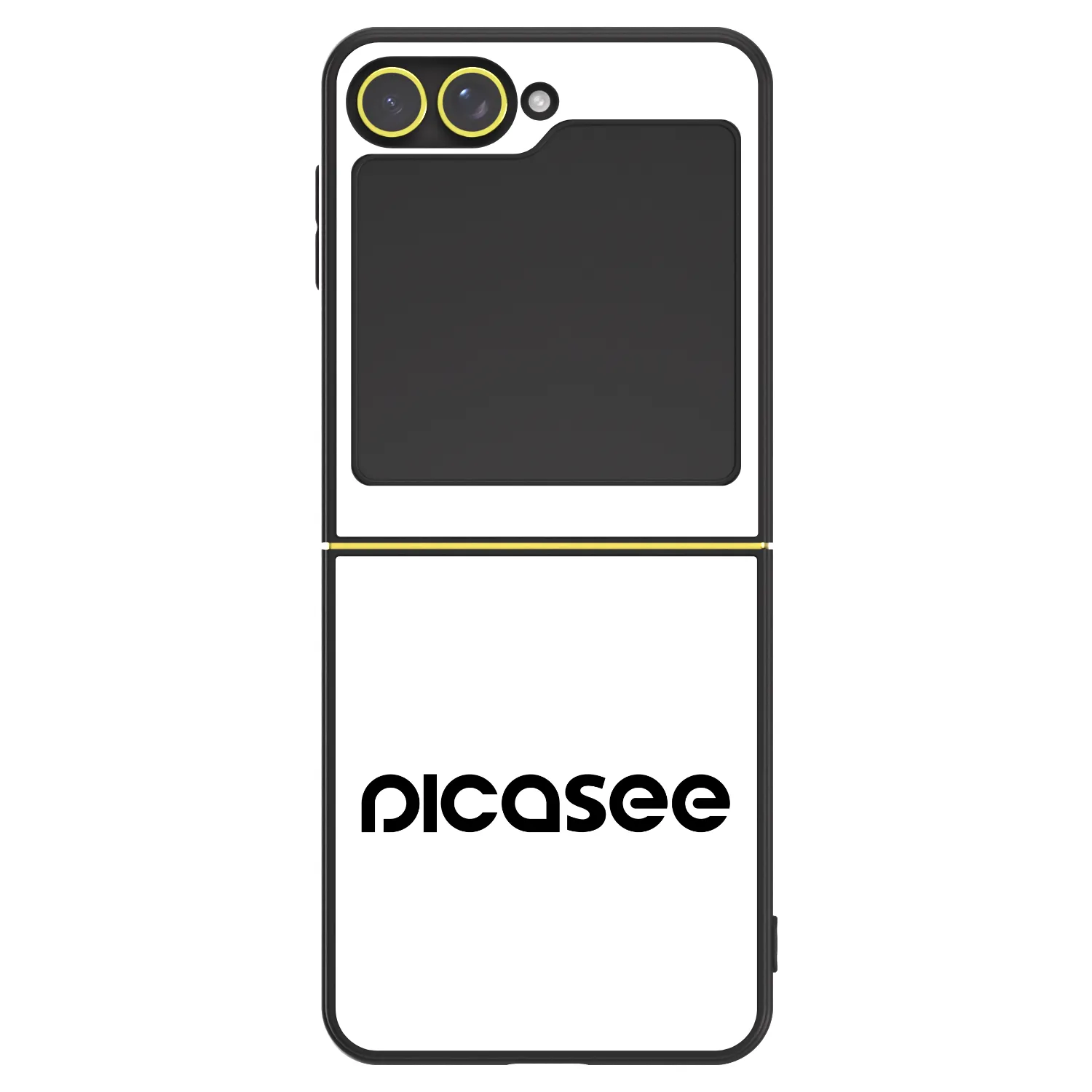 Picasee ULTIMATE CASE pro Samsung Galaxy Z Flip7 FE 5G - Picasee - new logo - black