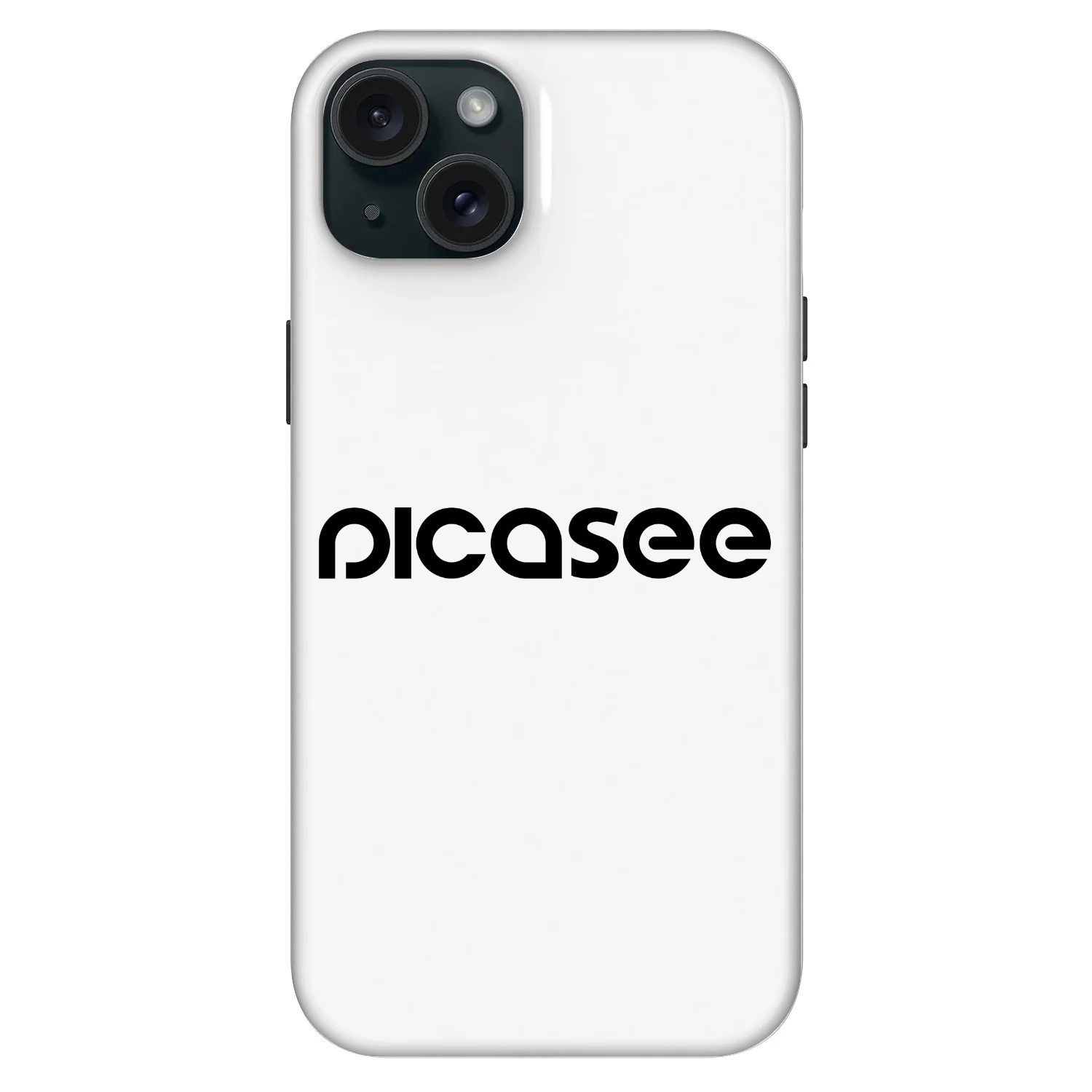 Picasee Fashion Case MagSafe Apple iPhone 15 Plus - Picasee - new logo - black