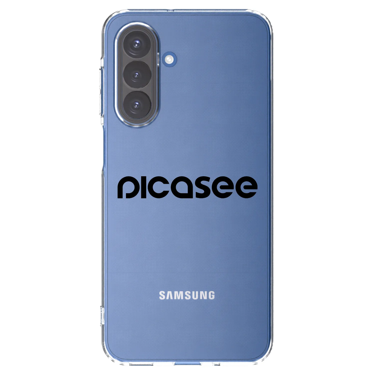 Picasee silikonový průhledný obal pro Samsung Galaxy A17 5G - Picasee - new logo - black