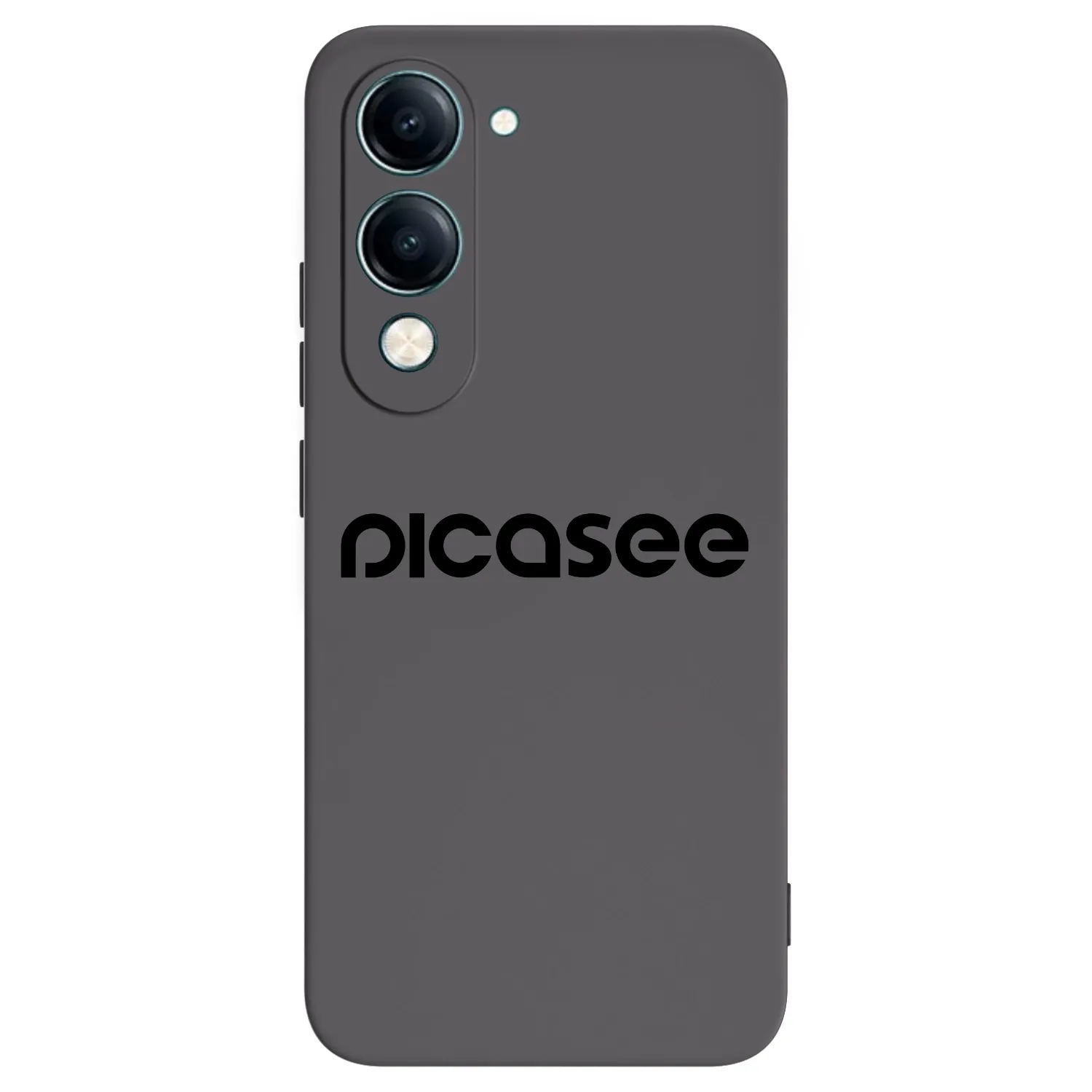 Picasee silikonový černý obal pro Vivo Y29s 5G - Picasee - new logo - black