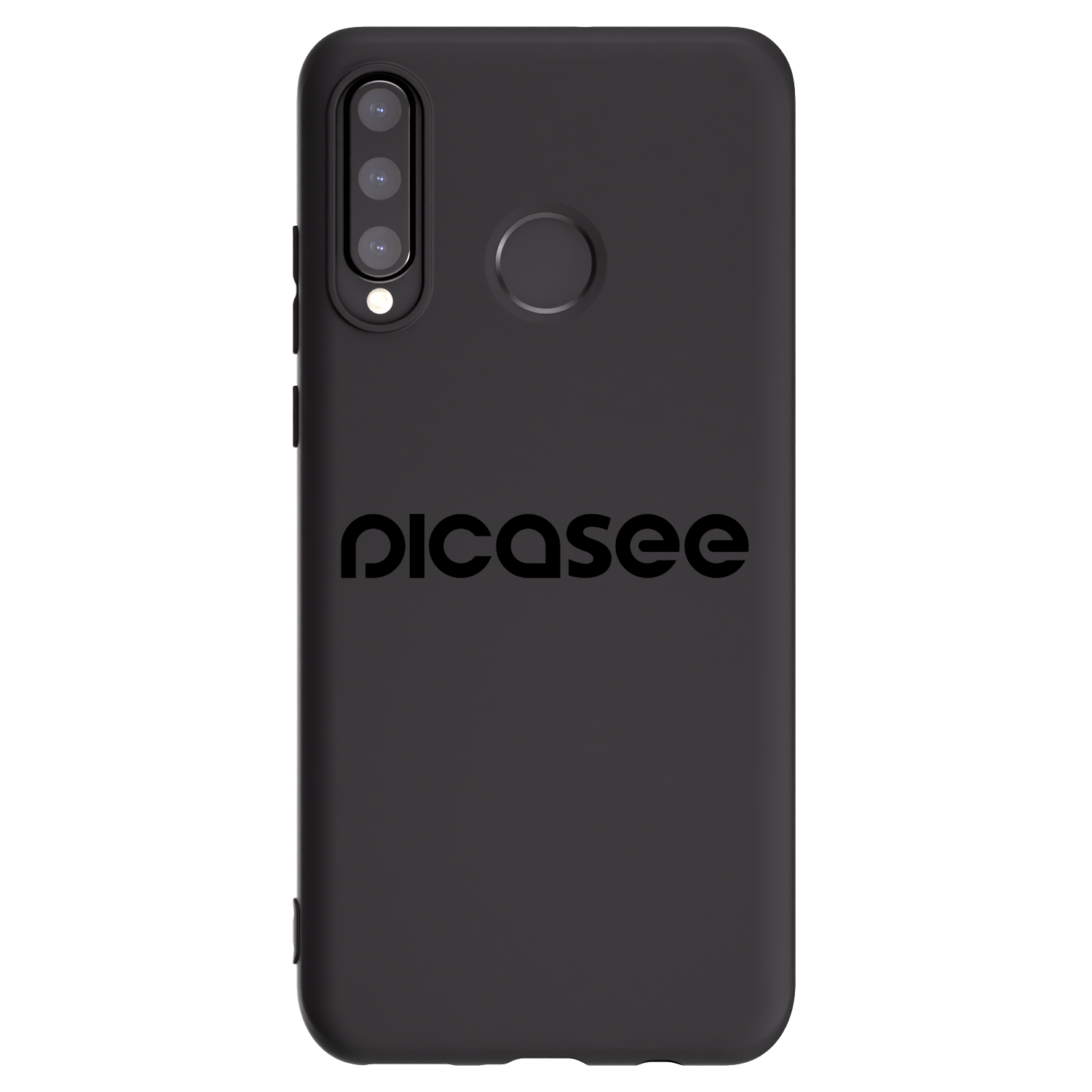 Picasee silikonový černý obal pro Huawei P30 Lite - Picasee - new logo - black