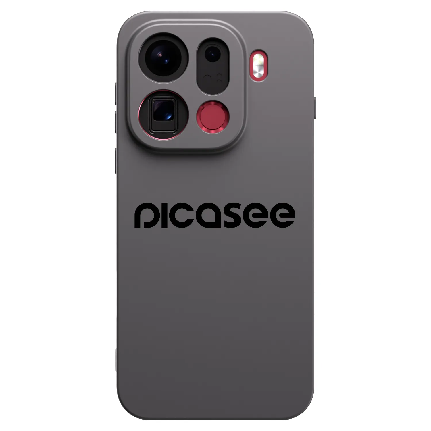 Picasee silikonový černý obal pro OPPO Find X9 Pro - Picasee - new logo - black